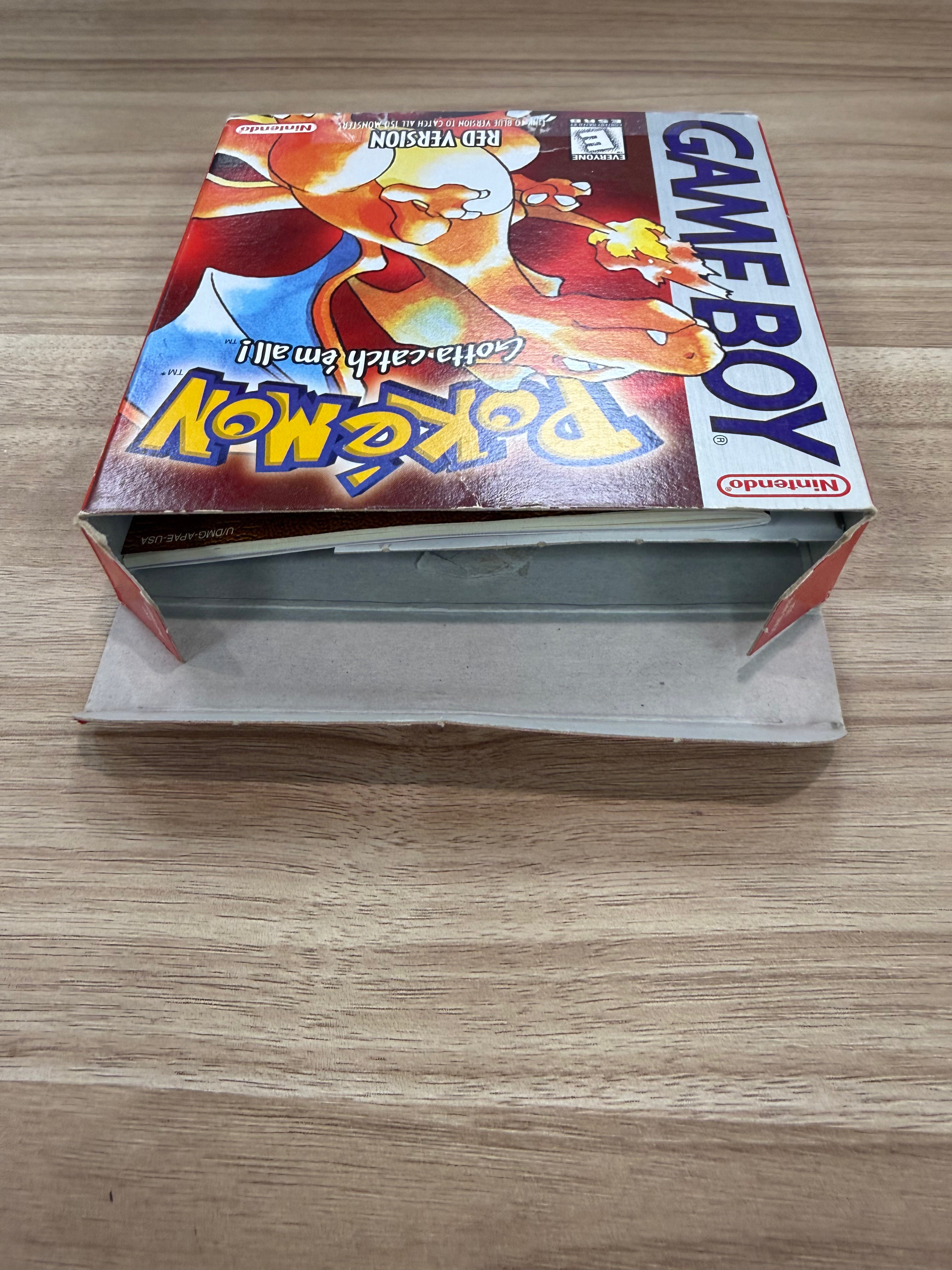 Pokemon Red - Nintendo Game Boy - Complete In Box - A