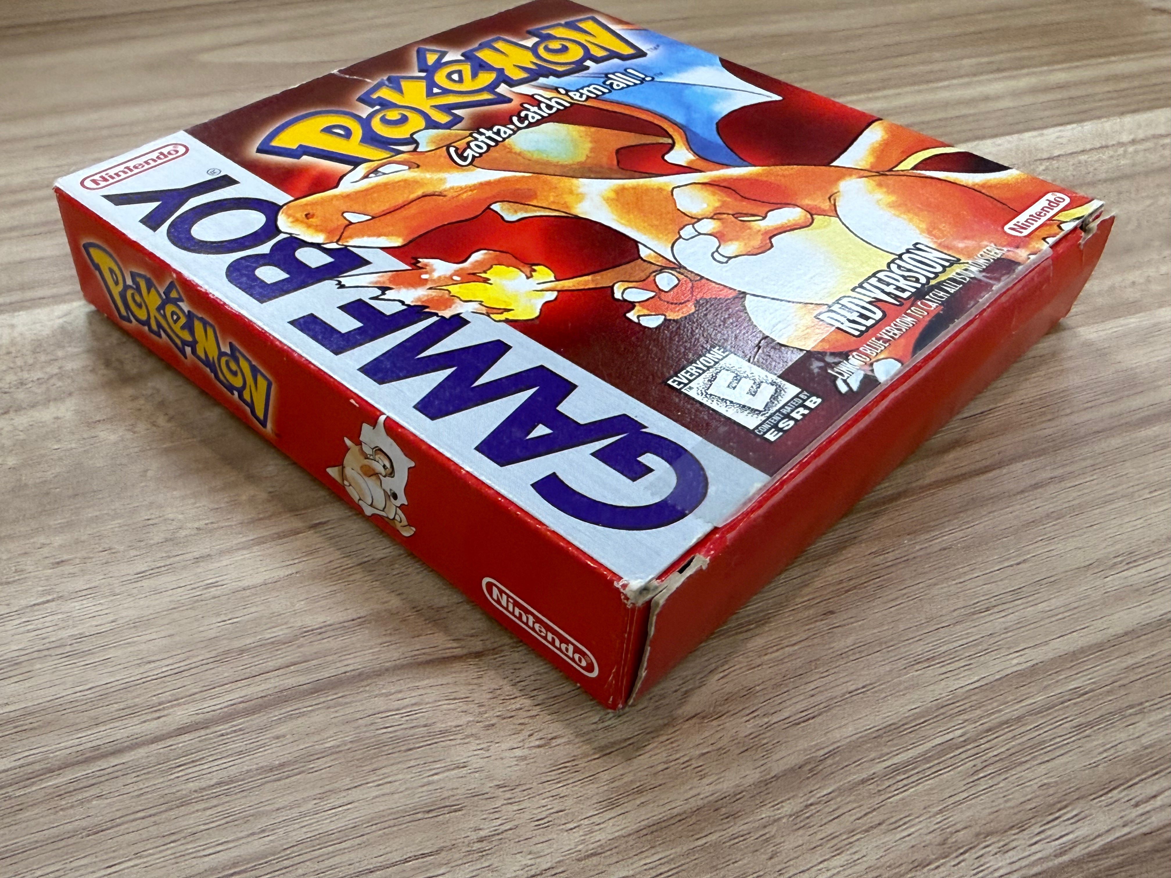 Pokemon Red - Nintendo Game Boy - Complete In Box - A