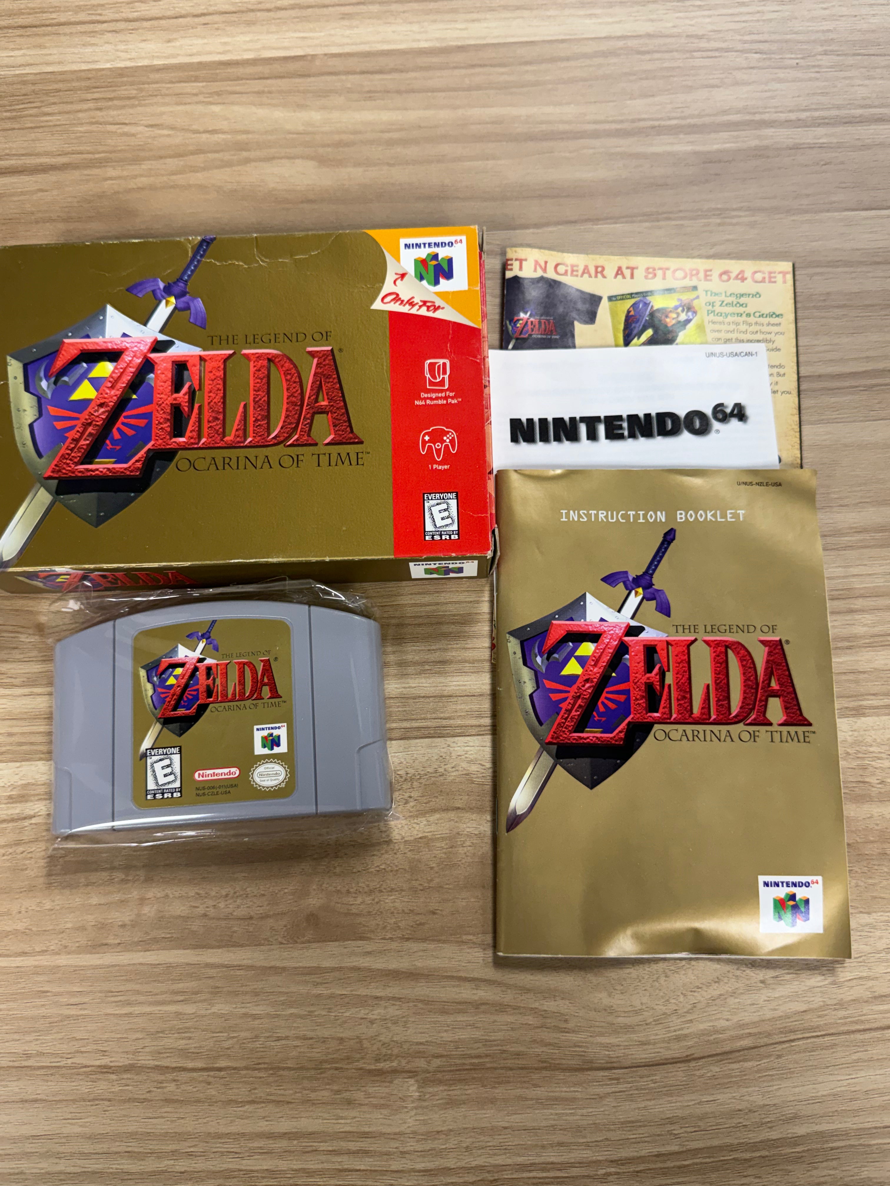 The Legend of Zelda Ocarina of Time - Nintendo N64