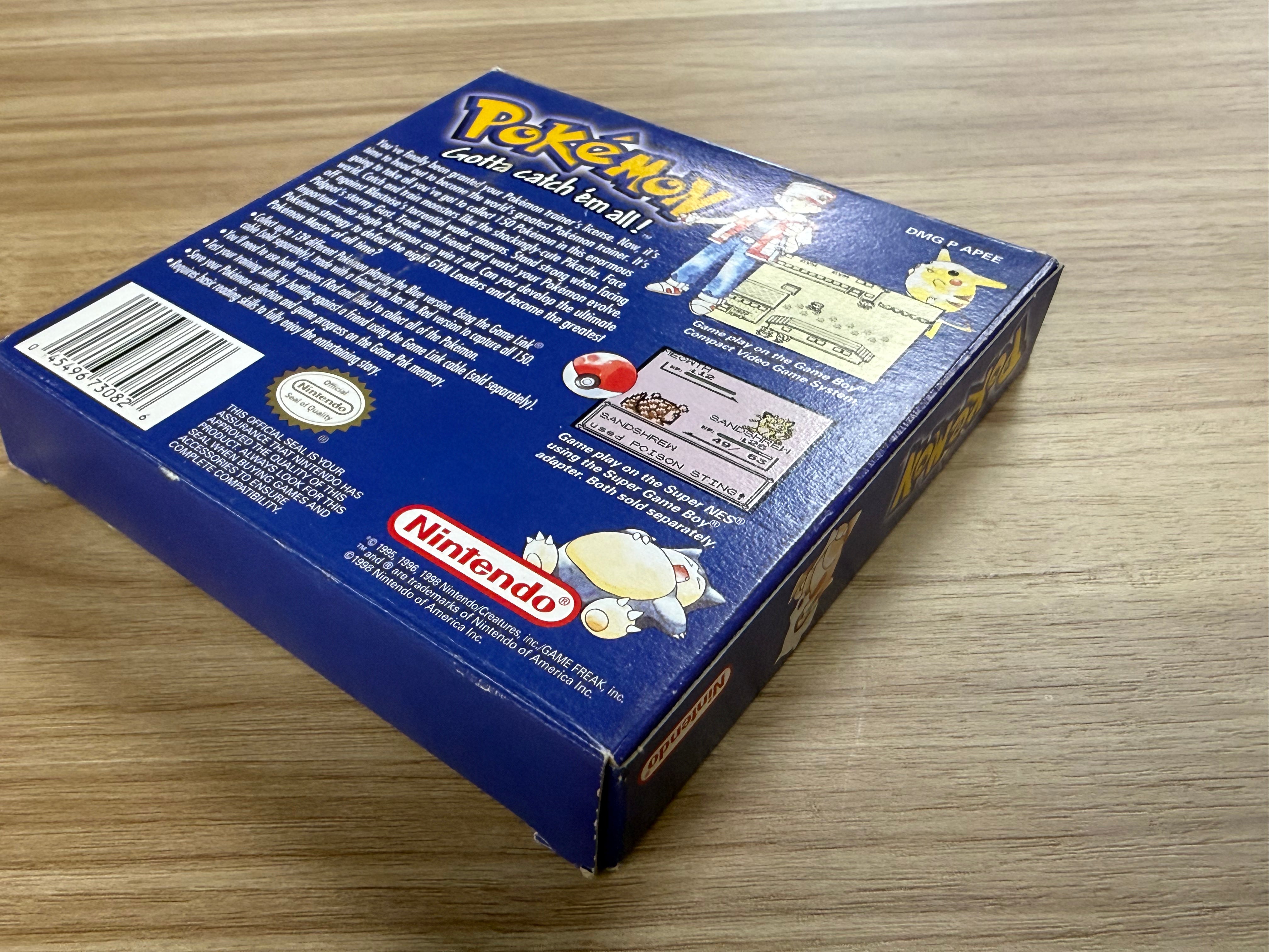 Pokemon Blue - Nintendo Game Boy