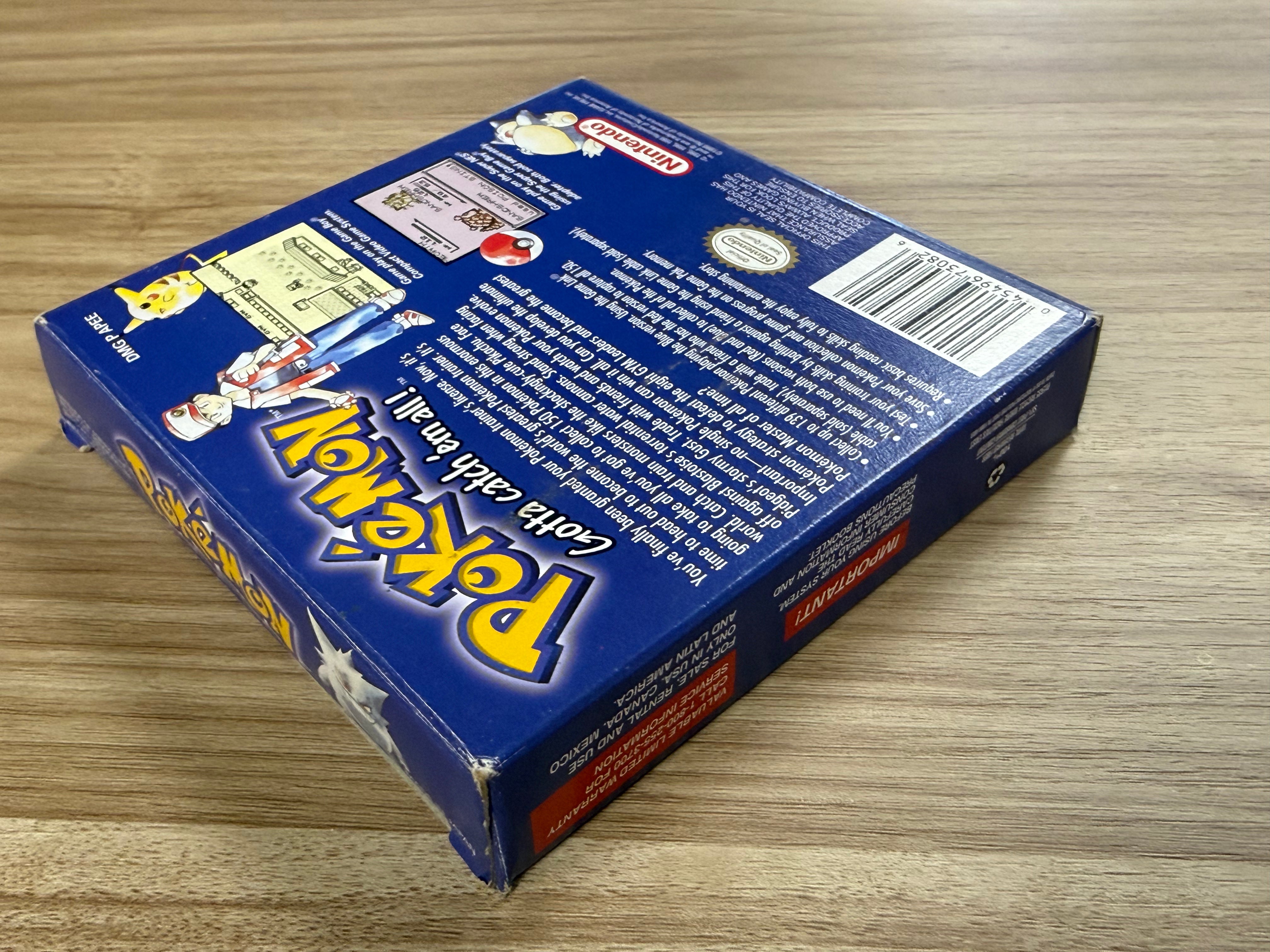 Pokemon Blue - Nintendo Game Boy