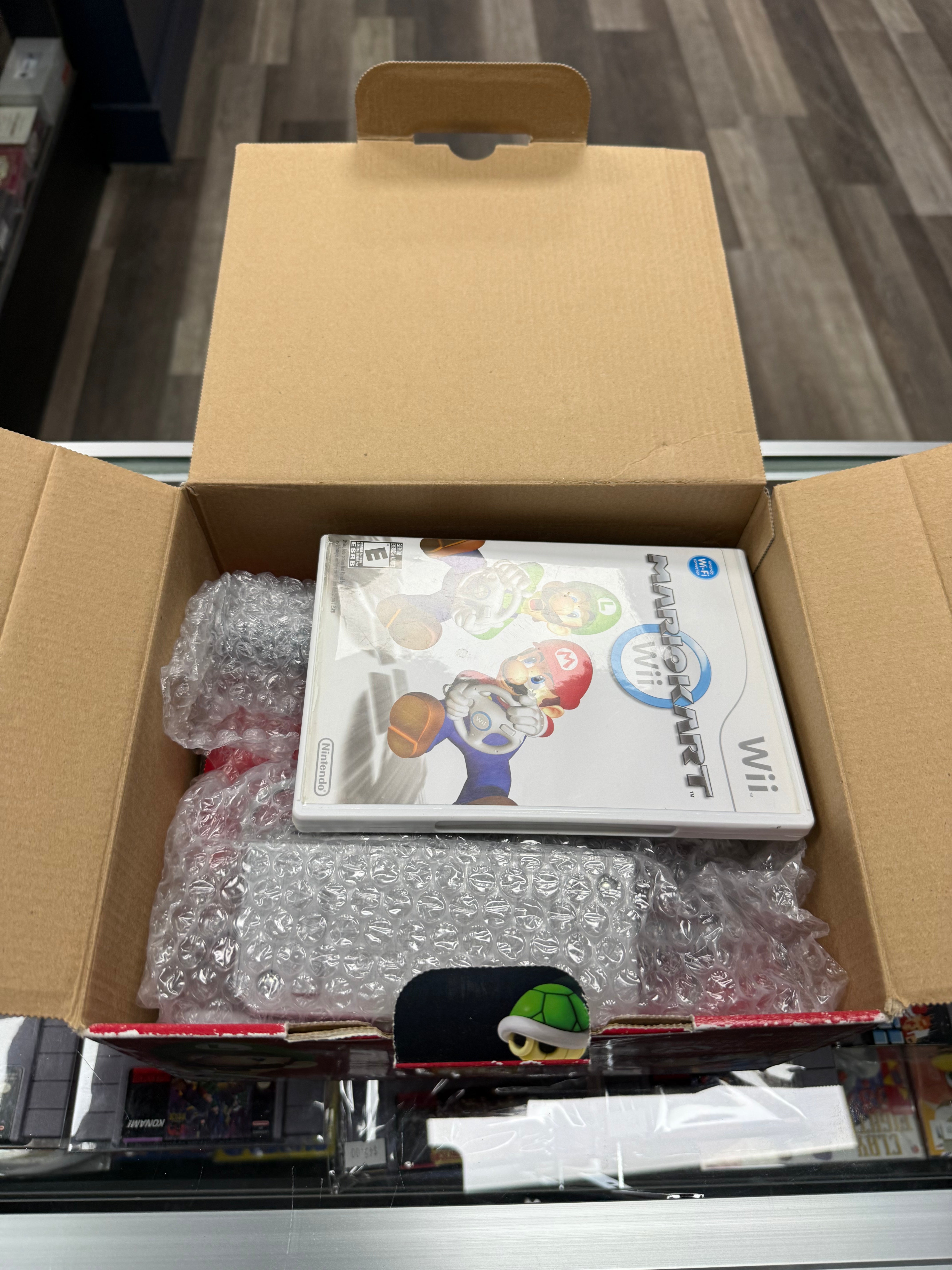 Nintendo Wii Mini System [Mario Kart Bundle] Complete