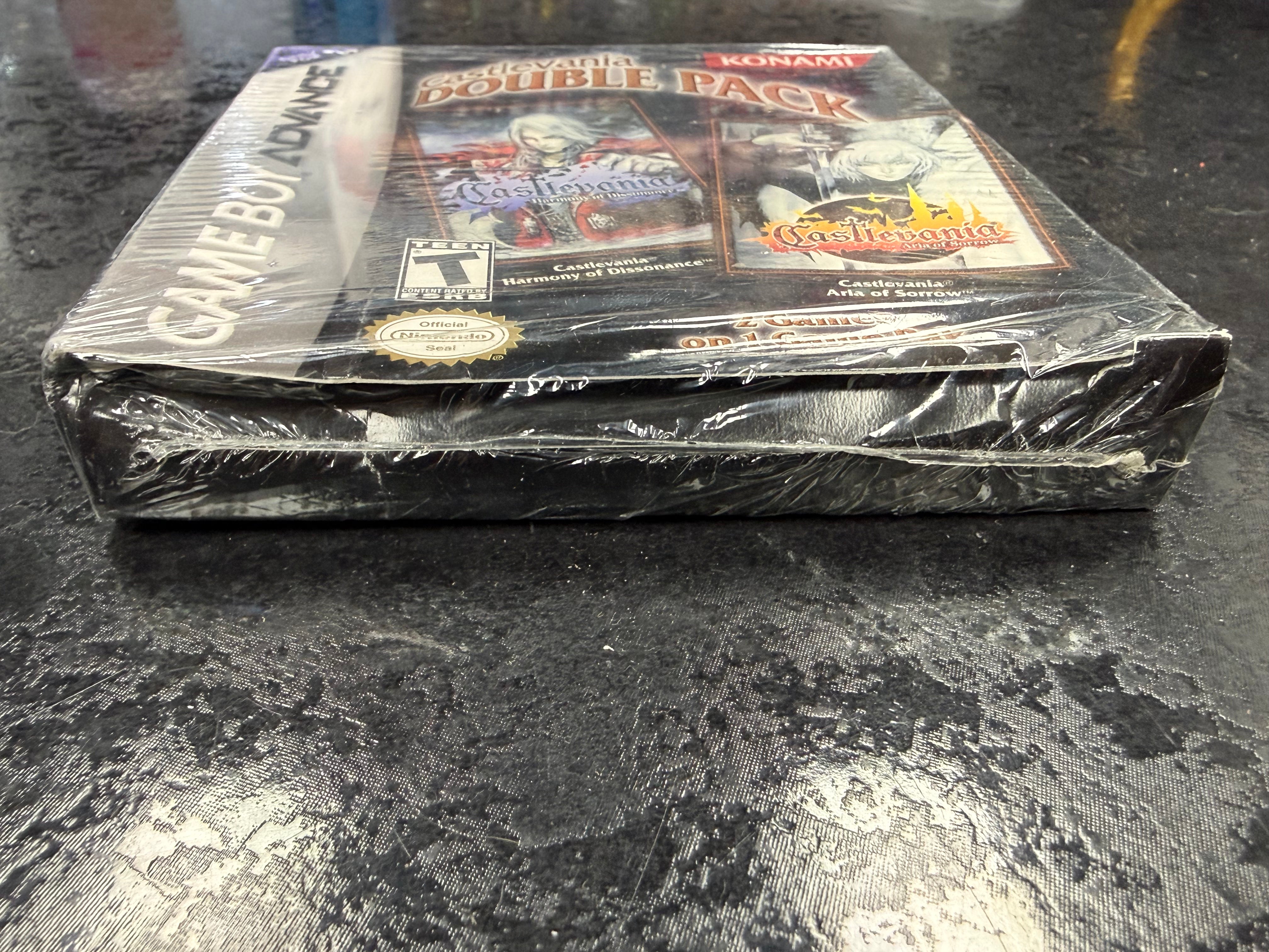 Factory Sealed Castlevania Double Pack - Nintendo Game Boy Advance