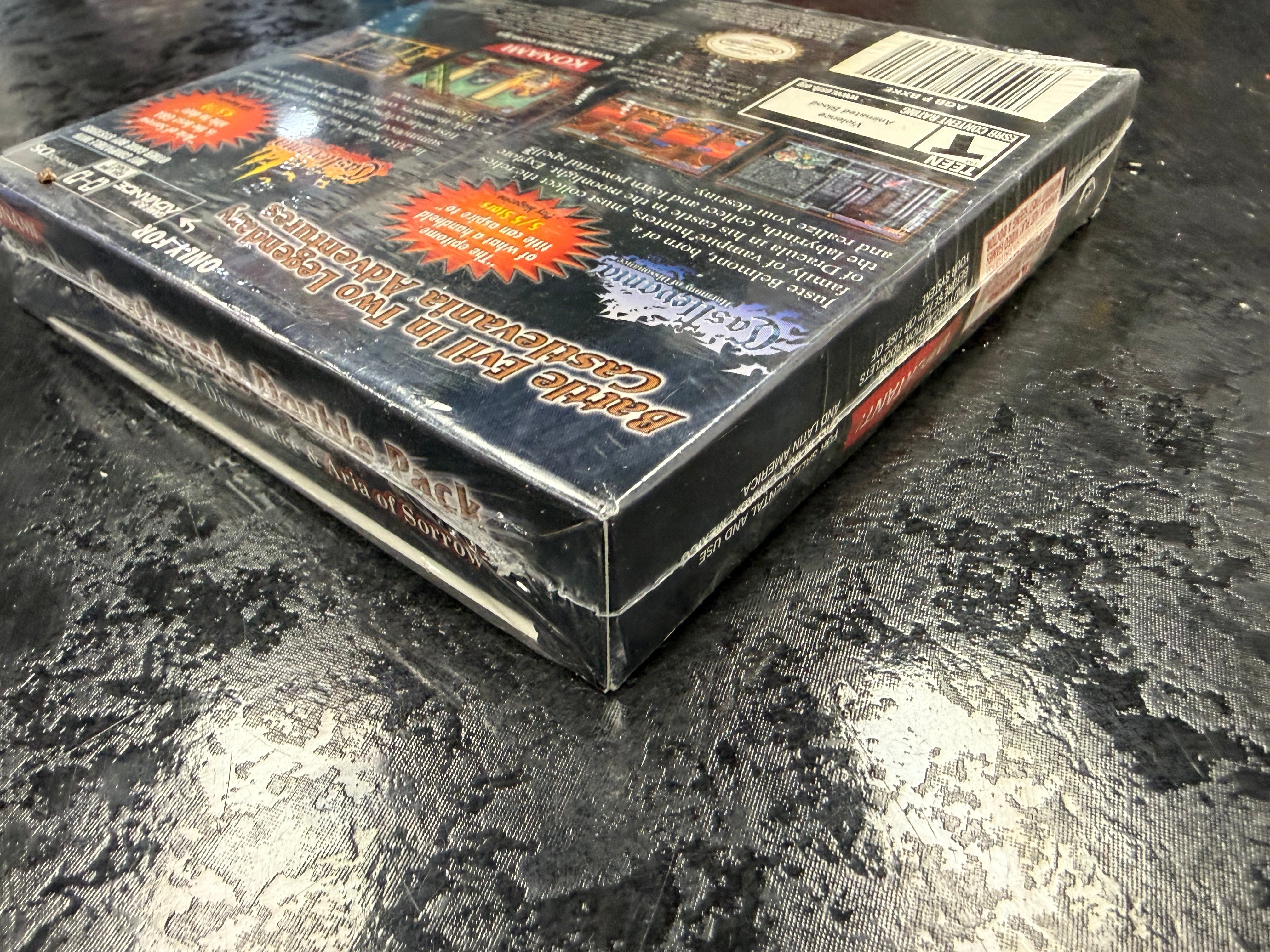 Factory Sealed Castlevania Double Pack - Nintendo Game Boy Advance