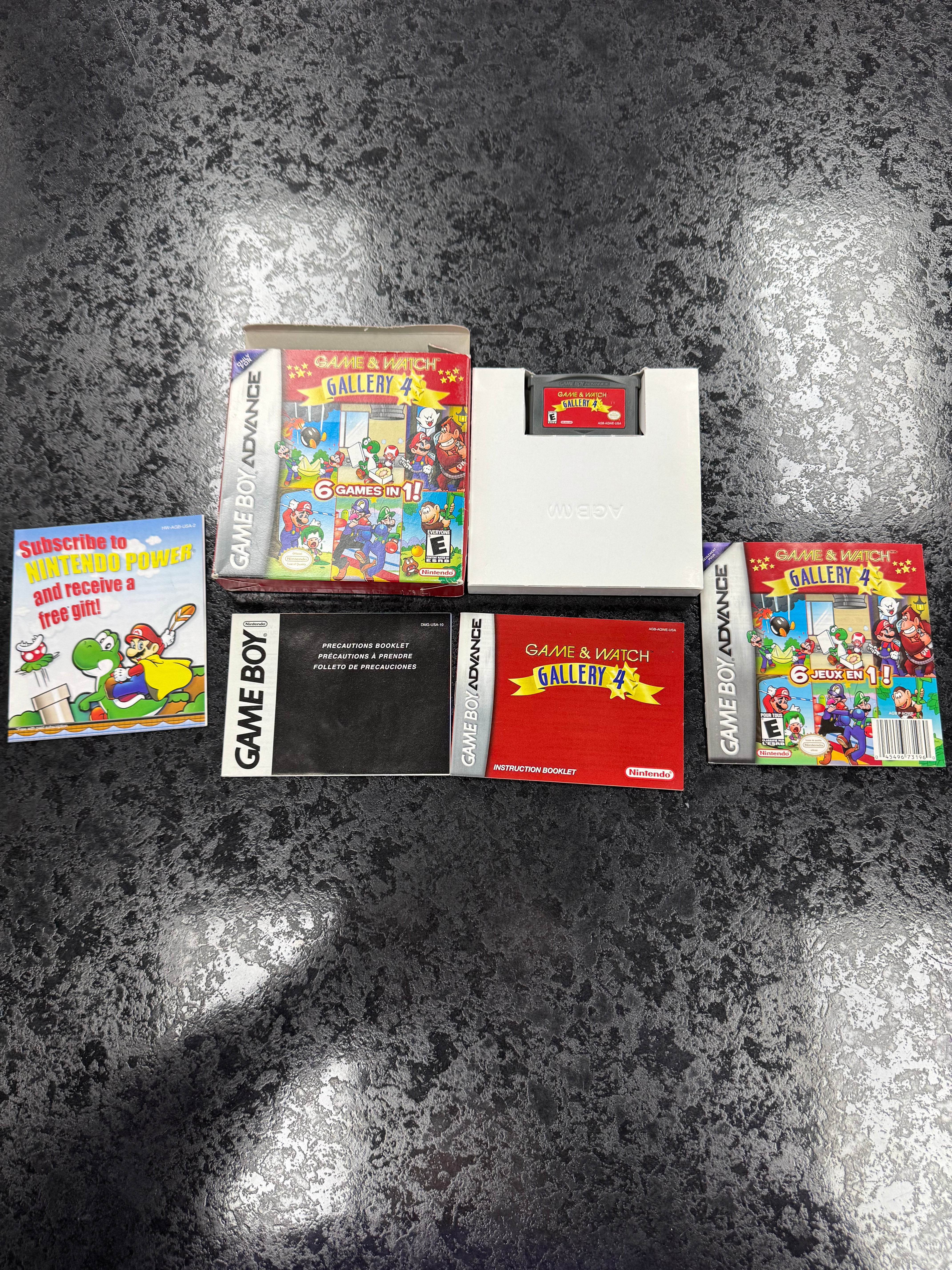 Game and Watch Gallery 4 - Nintendo Game Boy Advance