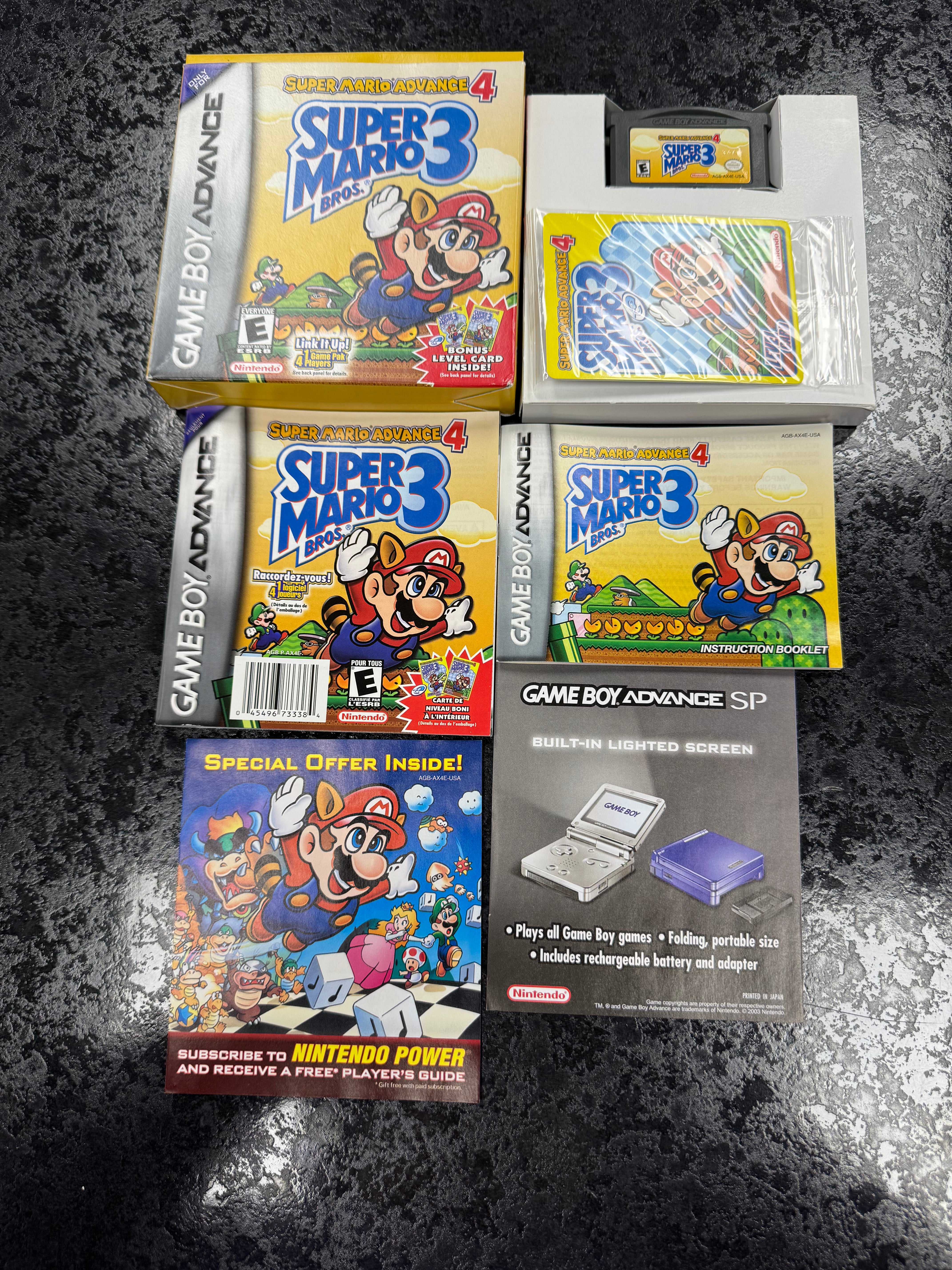 Super Mario Advance 4 Super Mario Bros. 3 - Nintendo Game Boy Advance