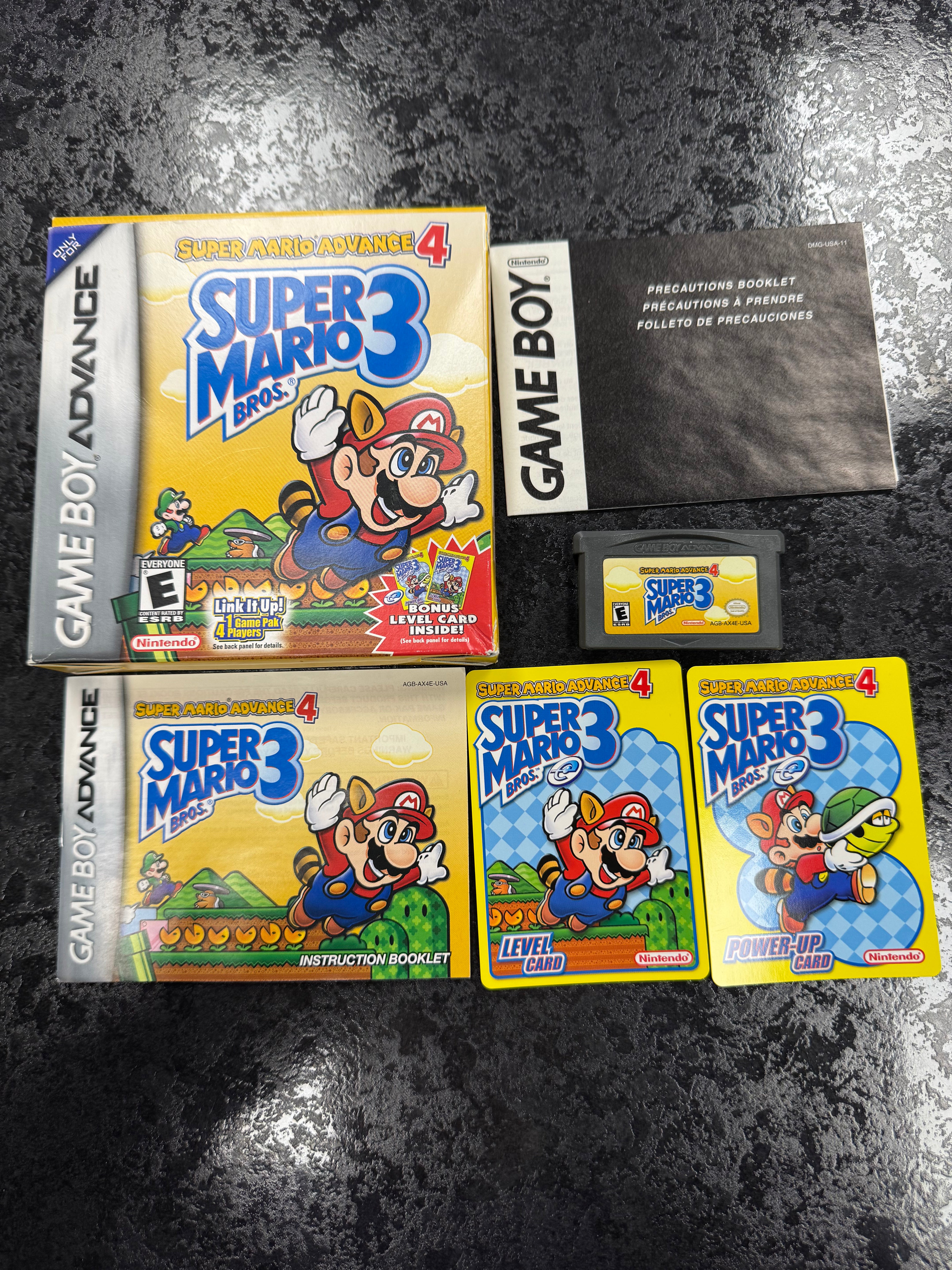 Super Mario Advance 4 Super Mario Bros. 3 - Nintendo Game Boy Advance