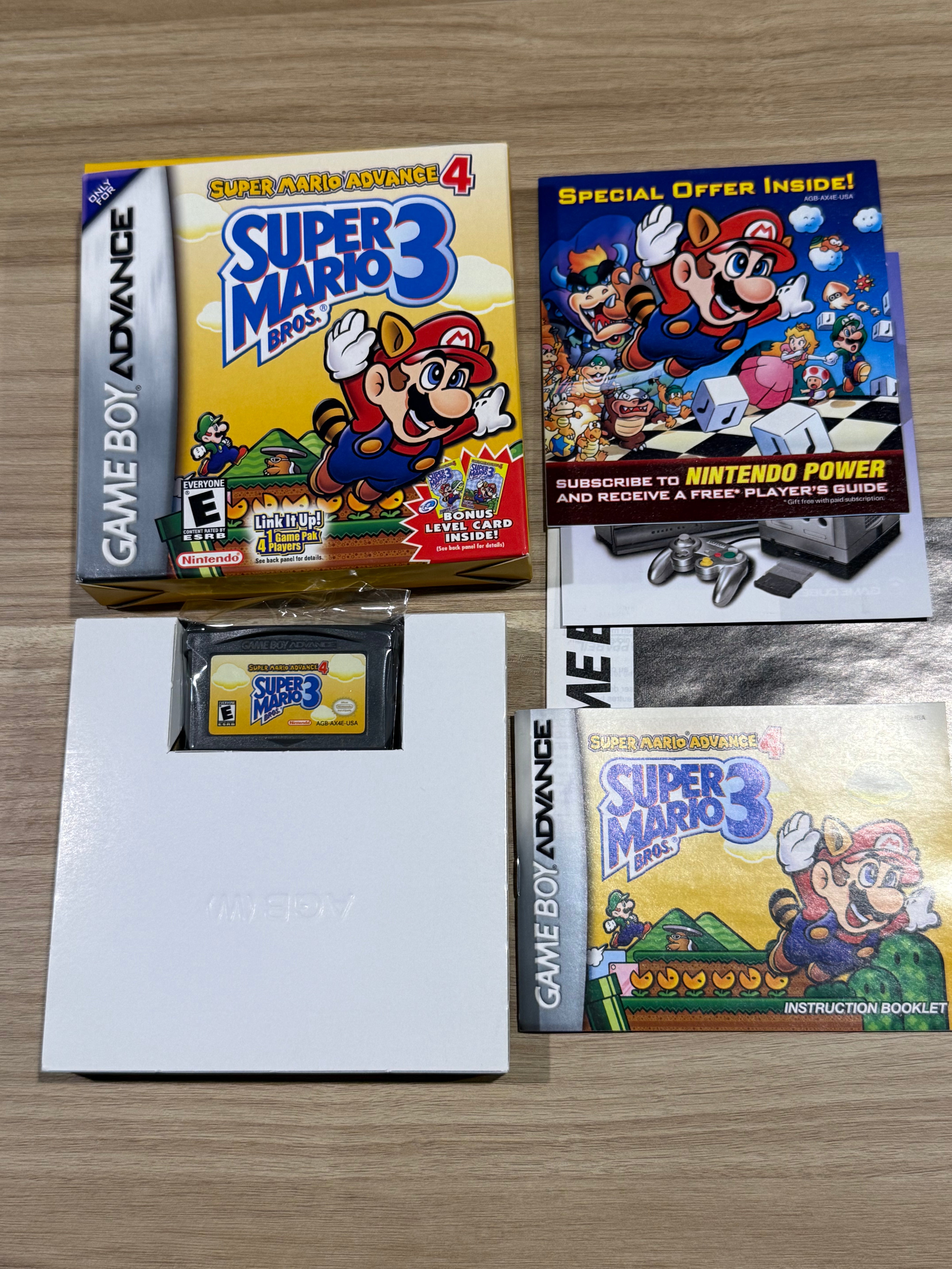 Super Mario Advance 4 Super Mario Bros. 3 - Nintendo Game Boy Advance