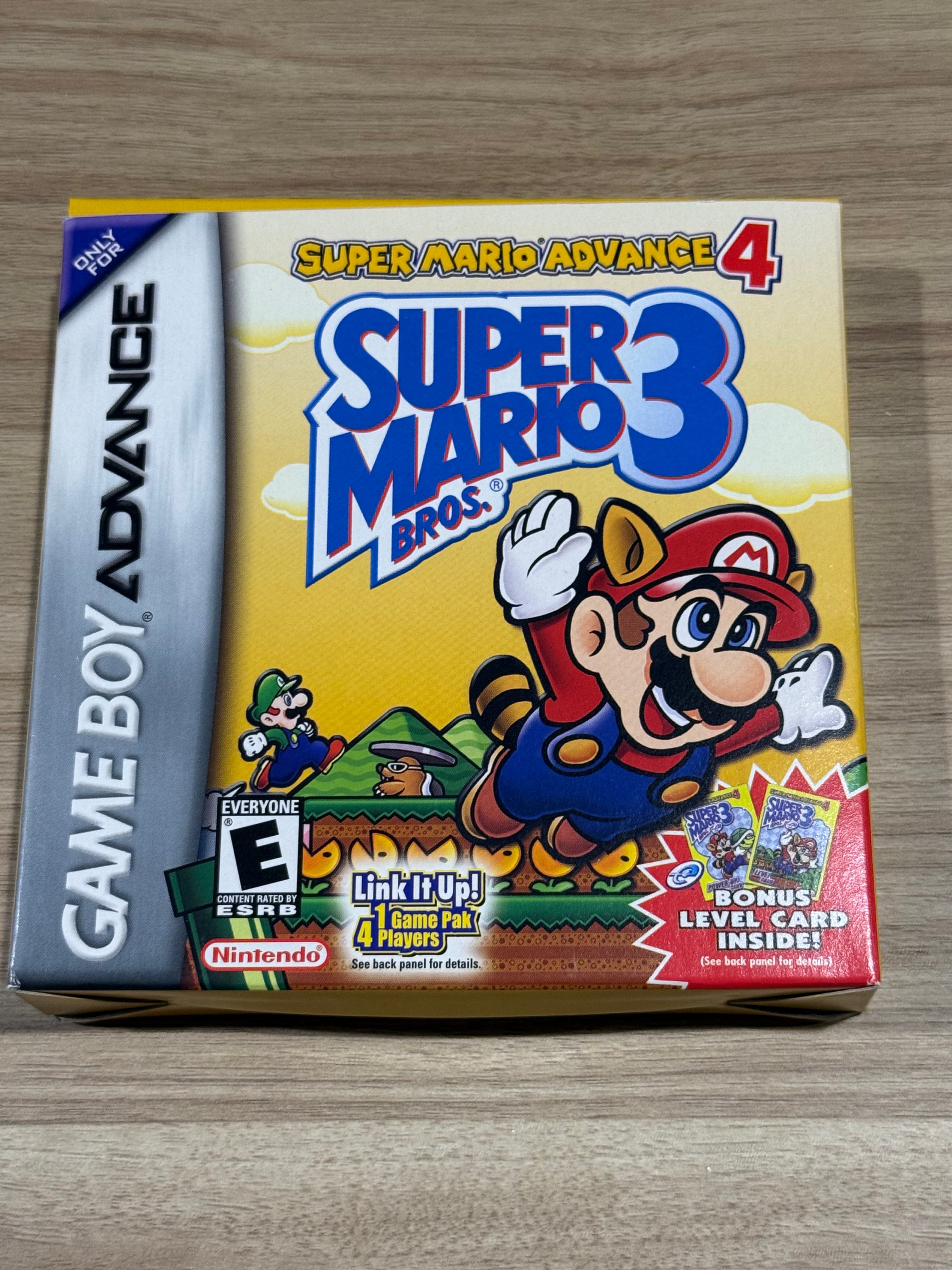 Super Mario Advance 4 Super Mario Bros. 3 - Nintendo Game Boy Advance