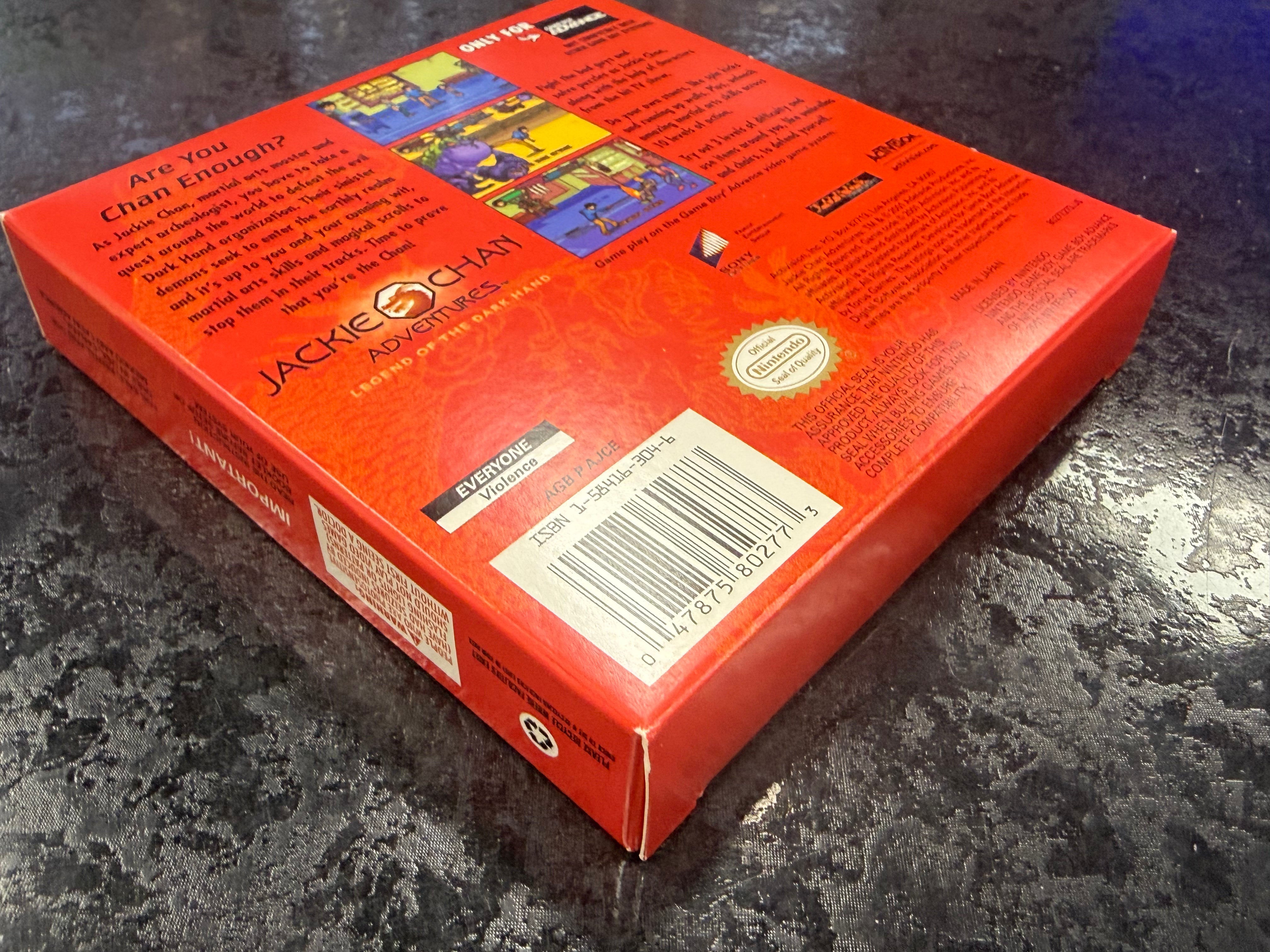 Jackie Chan Adventures - Nintendo Game Boy Advance