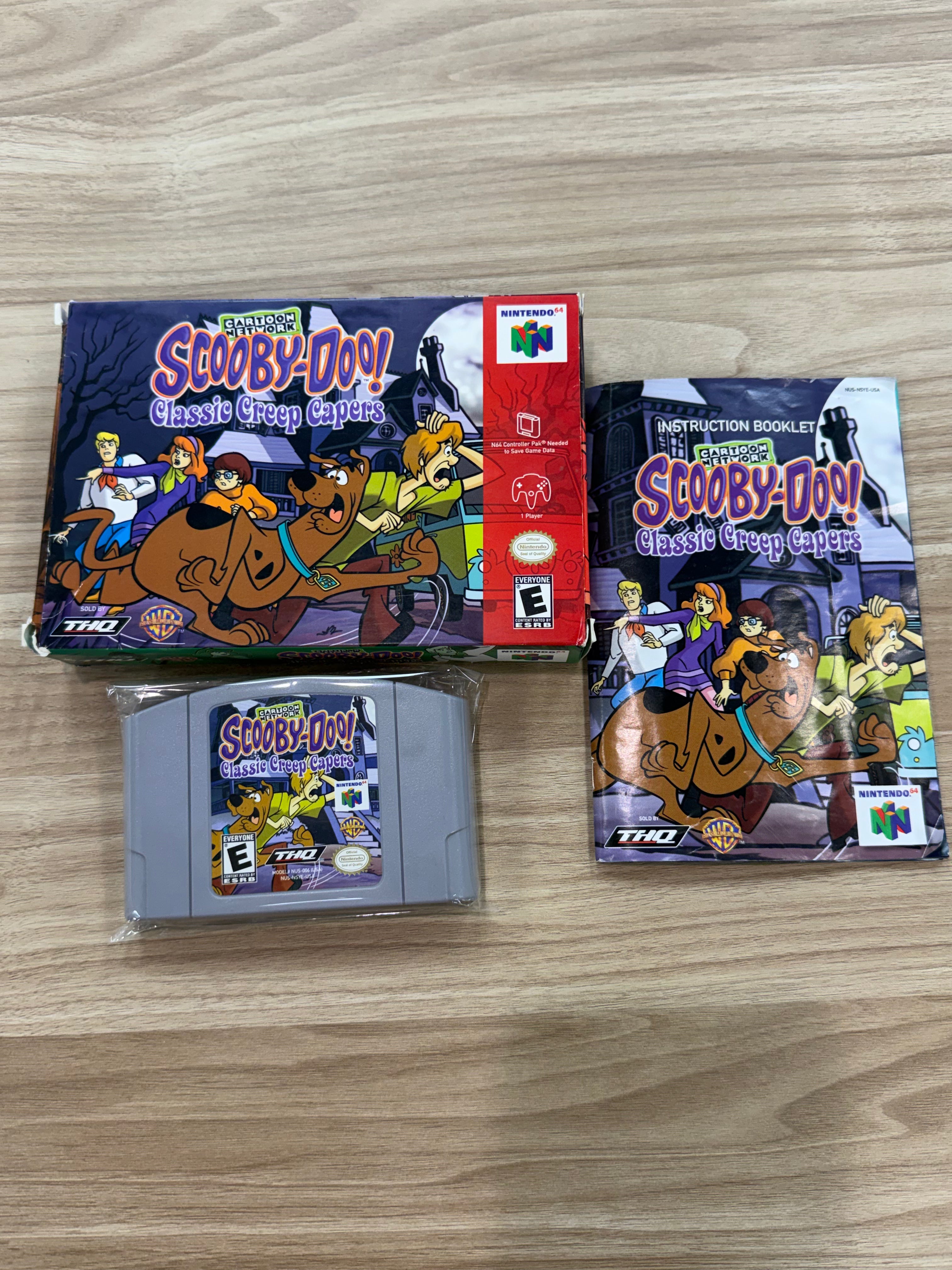 Scooby Doo Classic Creep Capers - Nintendo N64