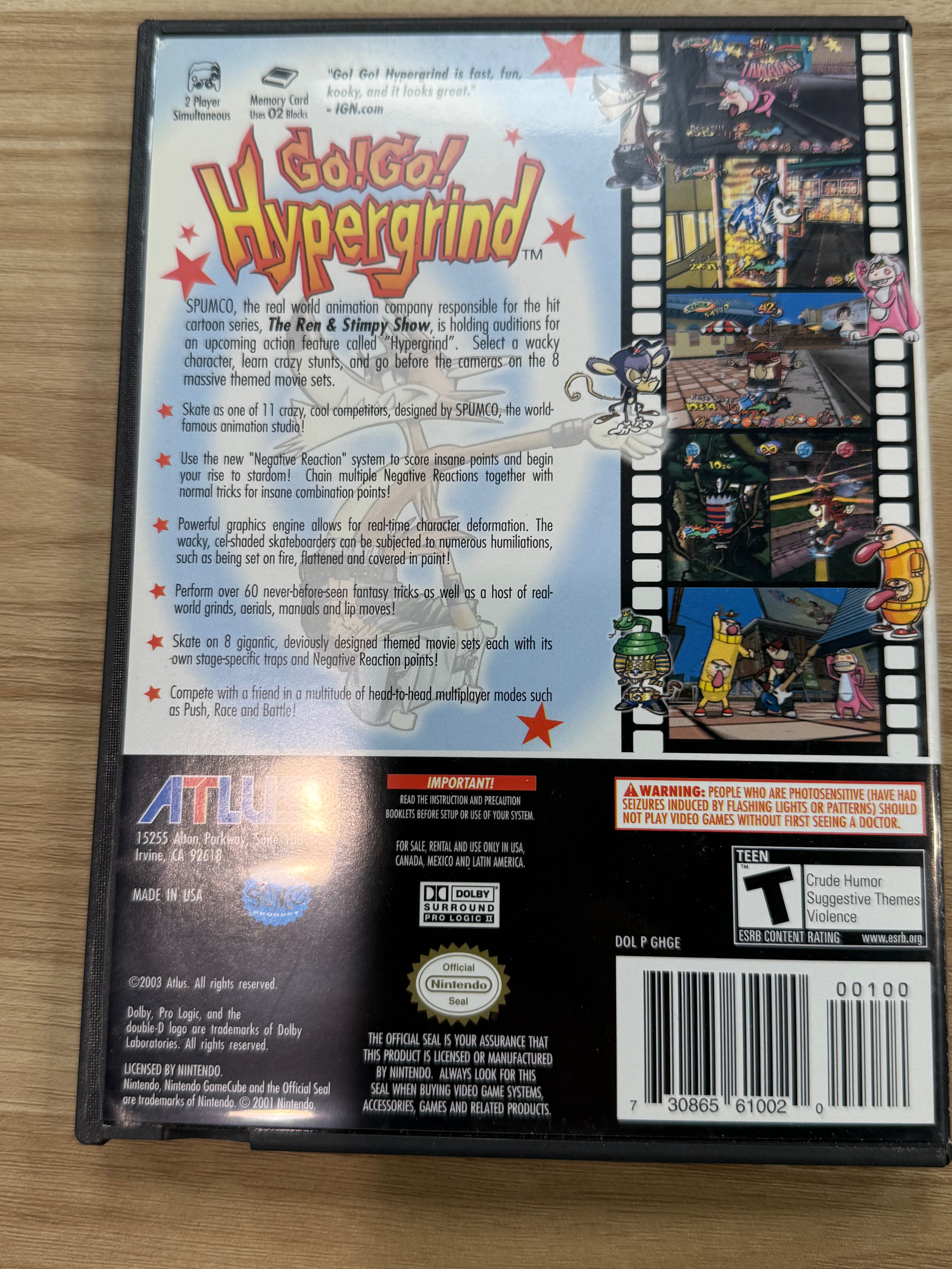 Go Go Hypergrind - Nintendo GameCube