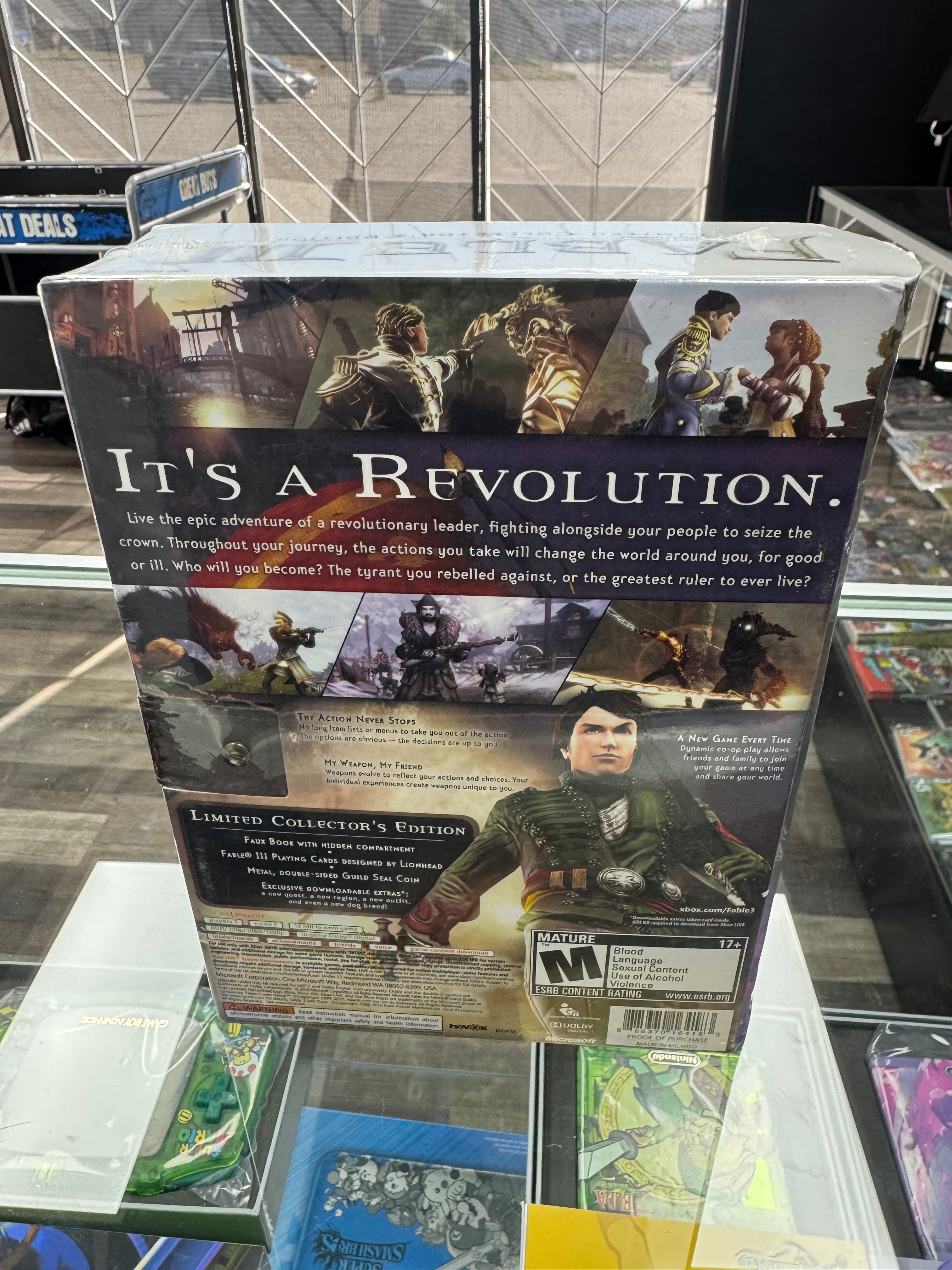 Fable III [Collector's Edition] SEALED - Microsoft Xbox 360