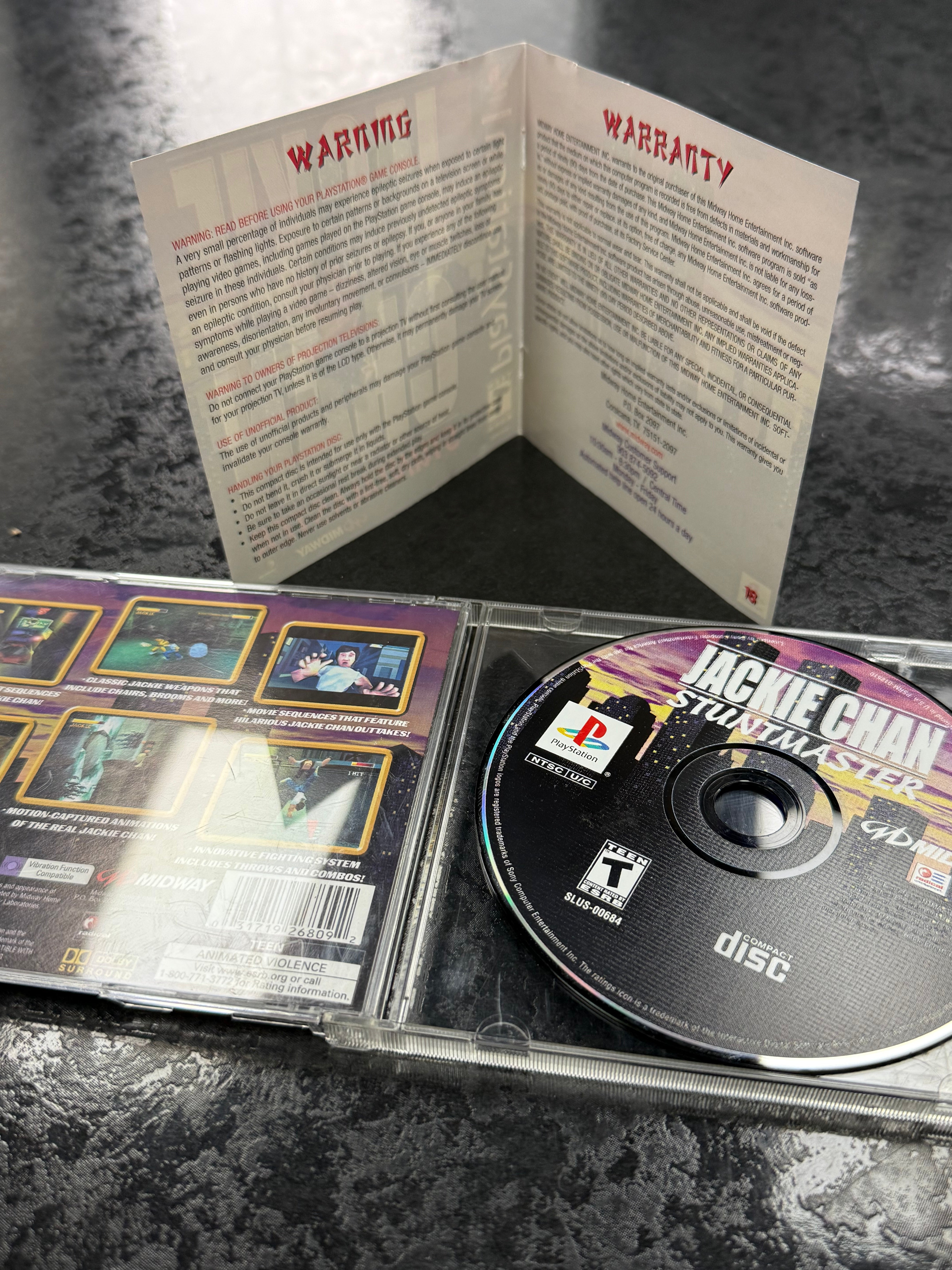 Jackie Chan's Stunt Master - Sony PlayStation 1 (PS1)