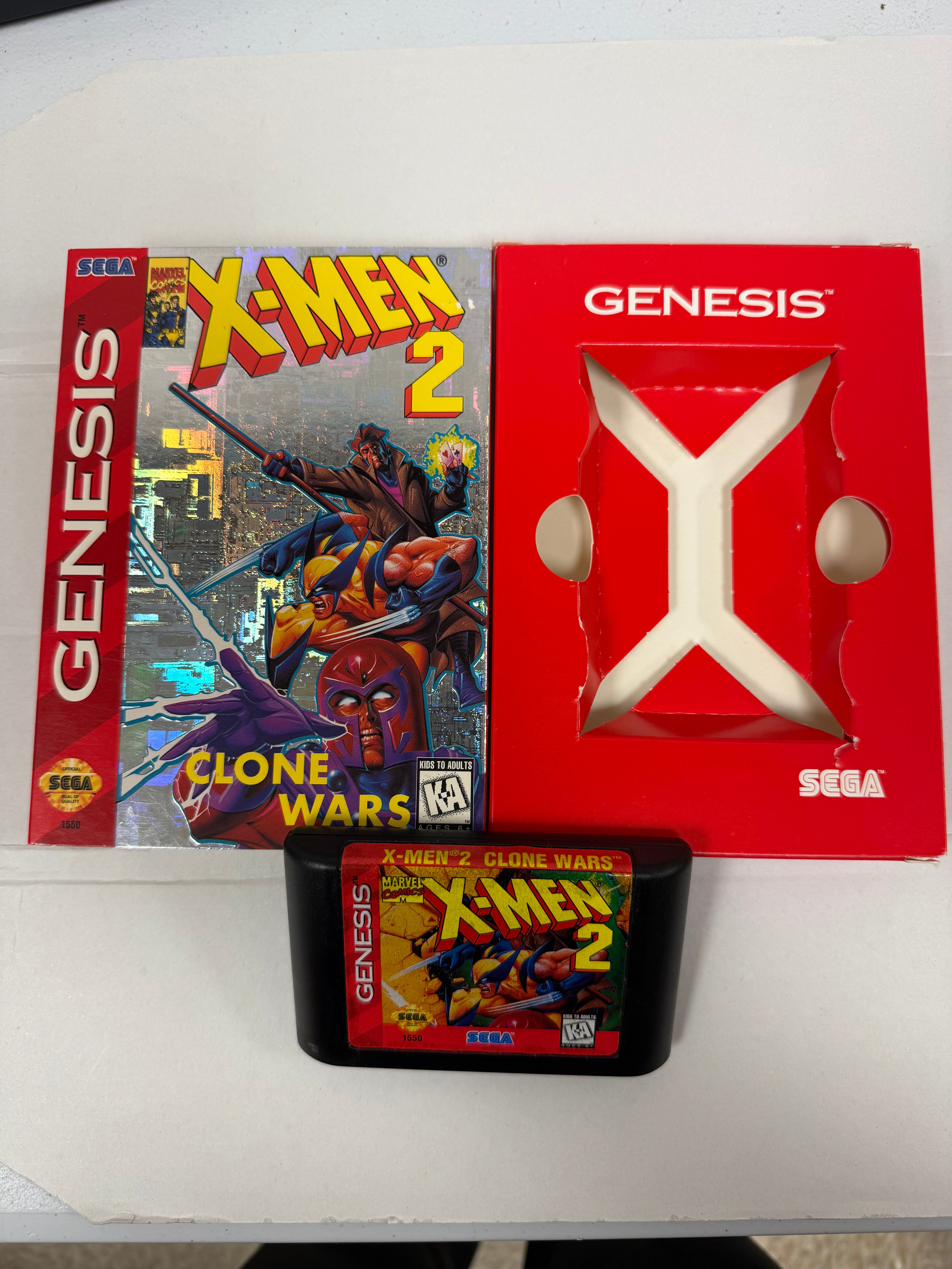 X-Men 2 The Clone Wars - Sega Genesis