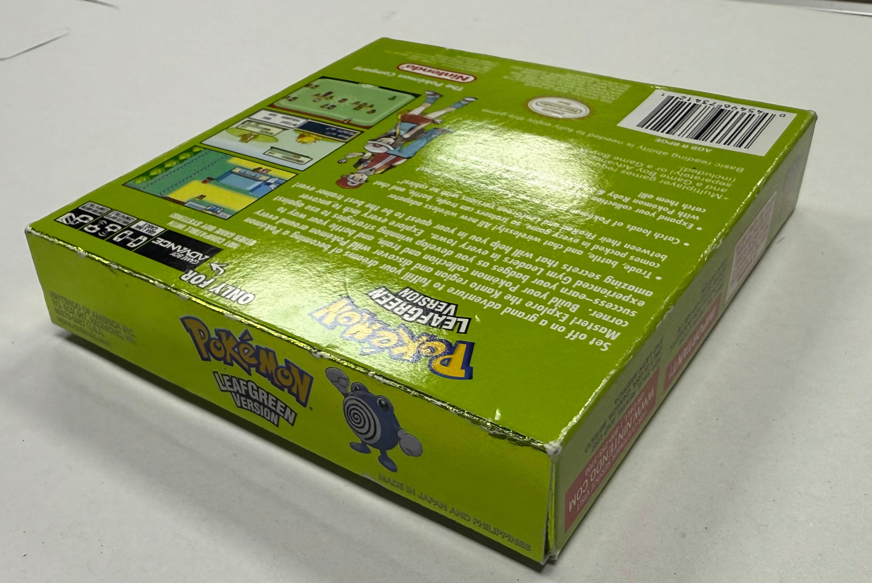 Pokemon Leaf Green: Complete  - Nintendo Game Boy Advance