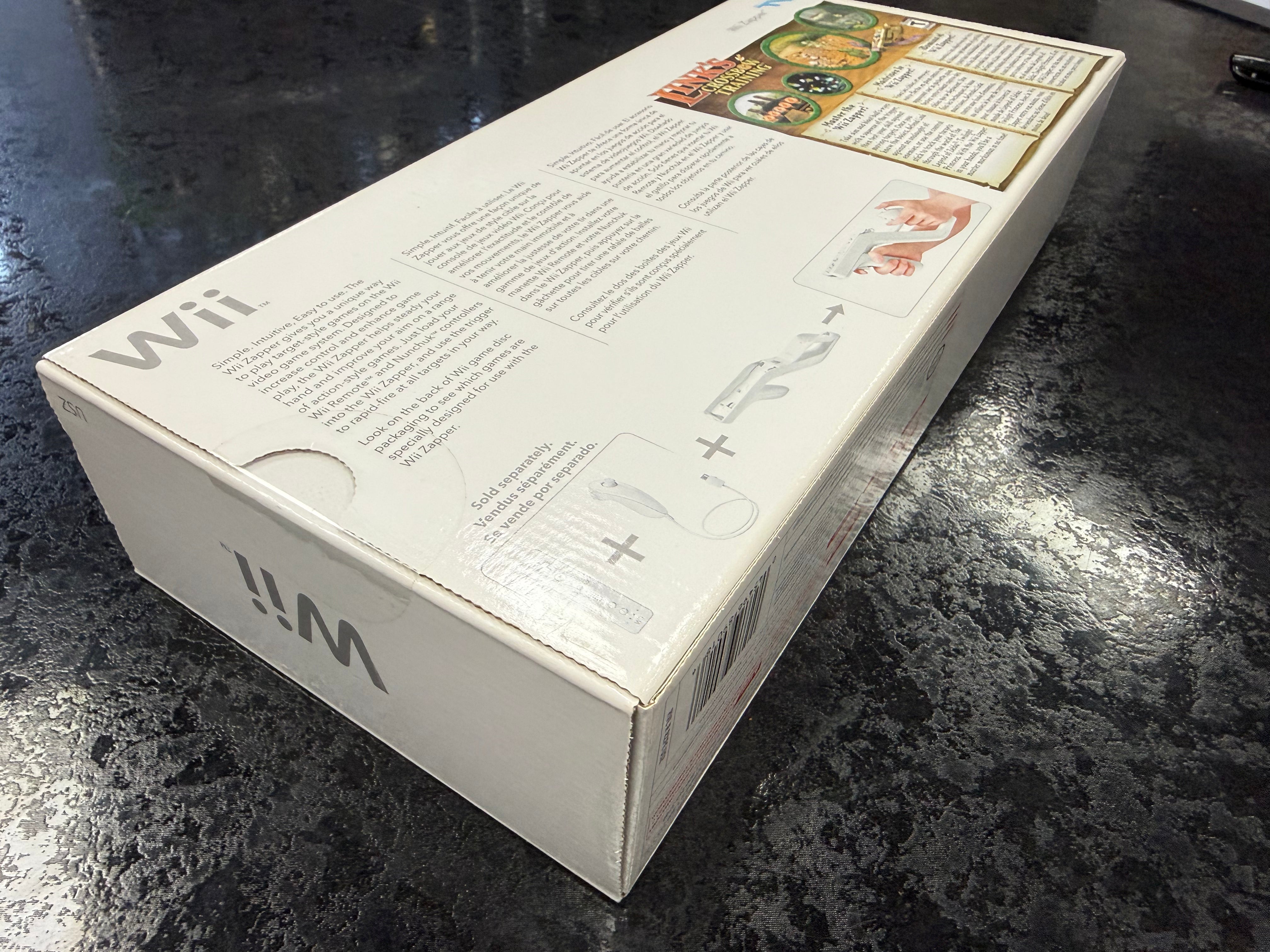 Nintendo Wii Zapper With Link's Crossbow Training Brand New