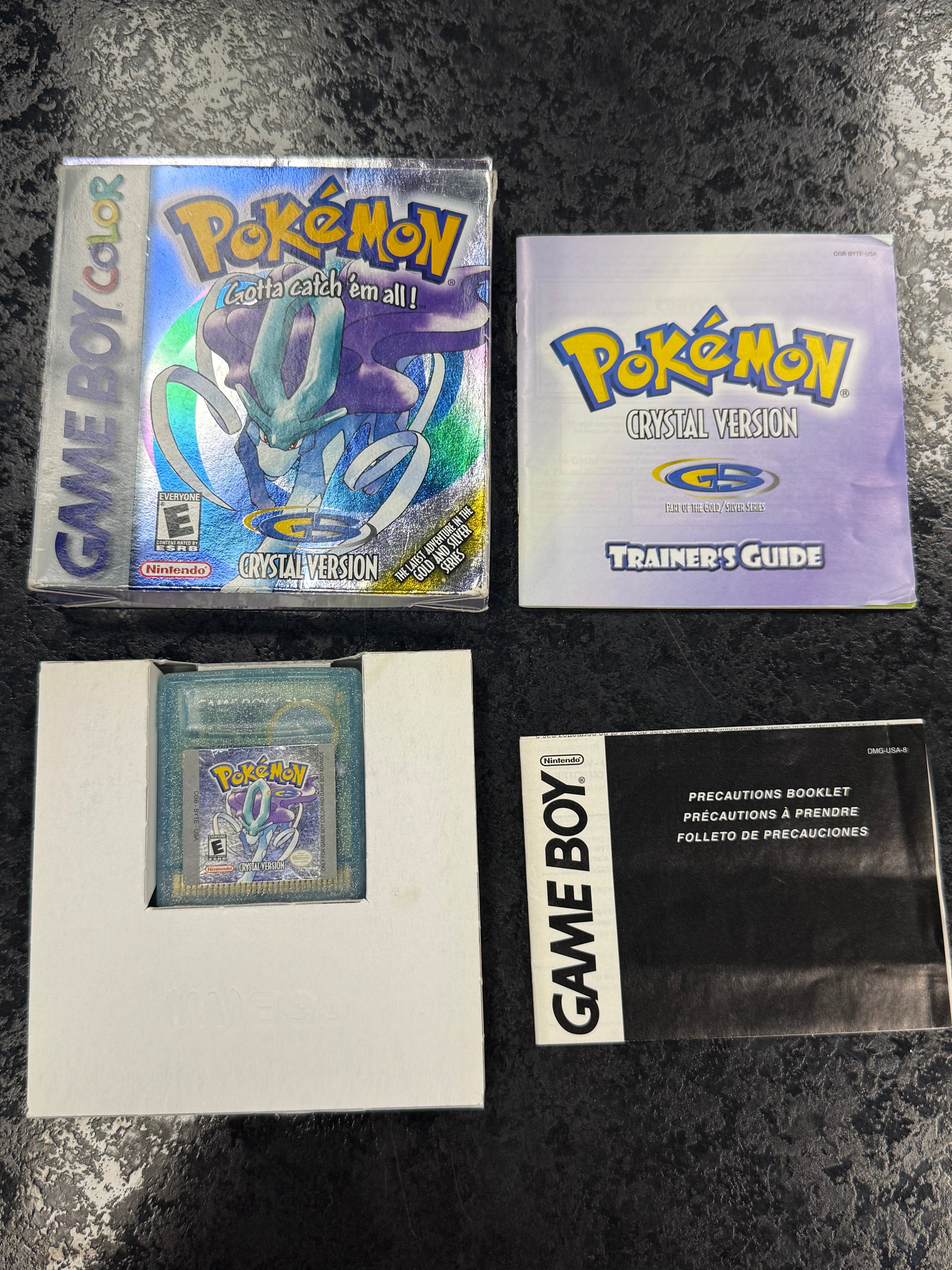 Pokemon Crystal - Nintendo Game Boy Color - C