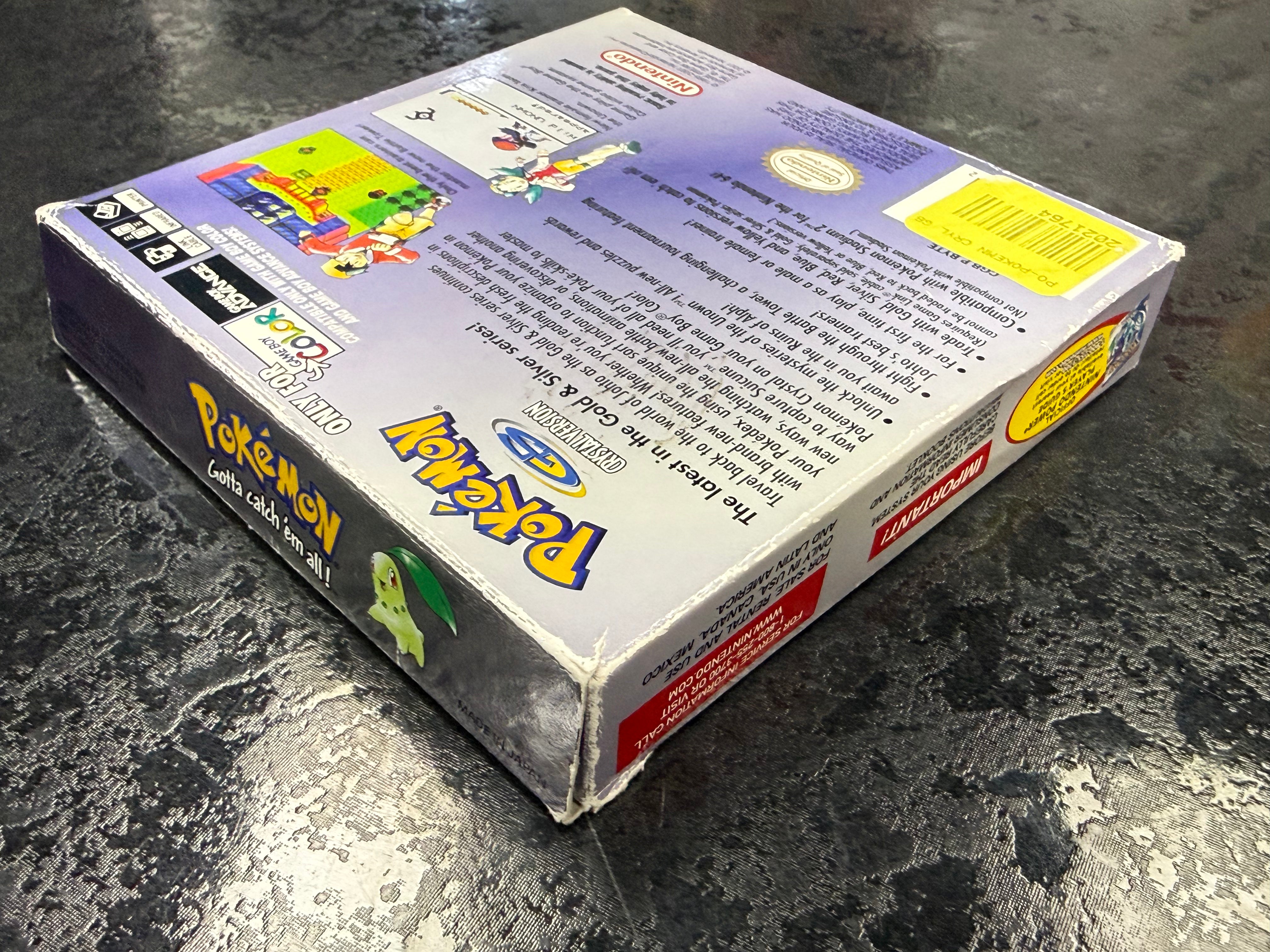 Pokemon Crystal - Nintendo Game Boy Color - C