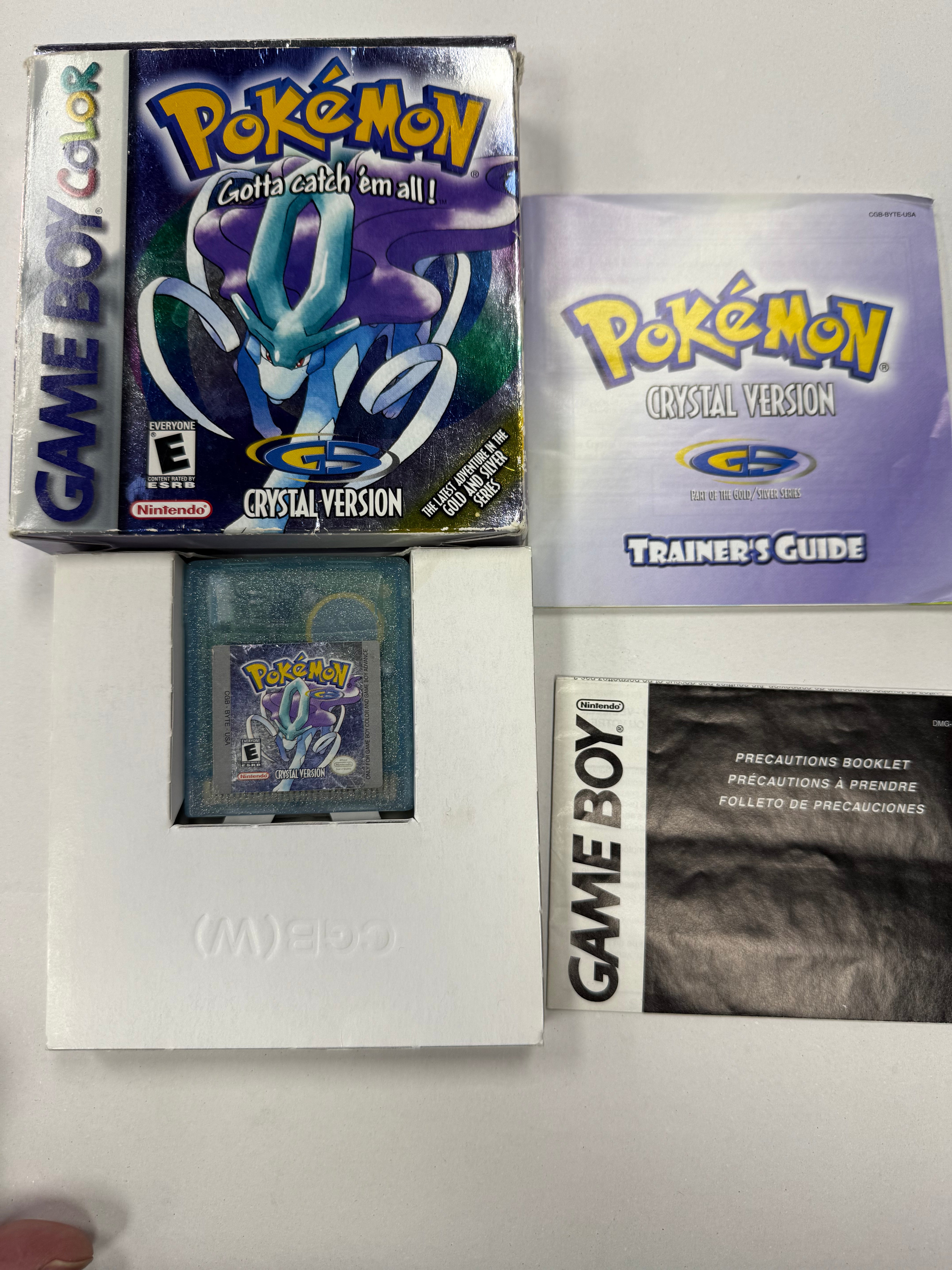 Pokemon Crystal - Nintendo Game Boy Color