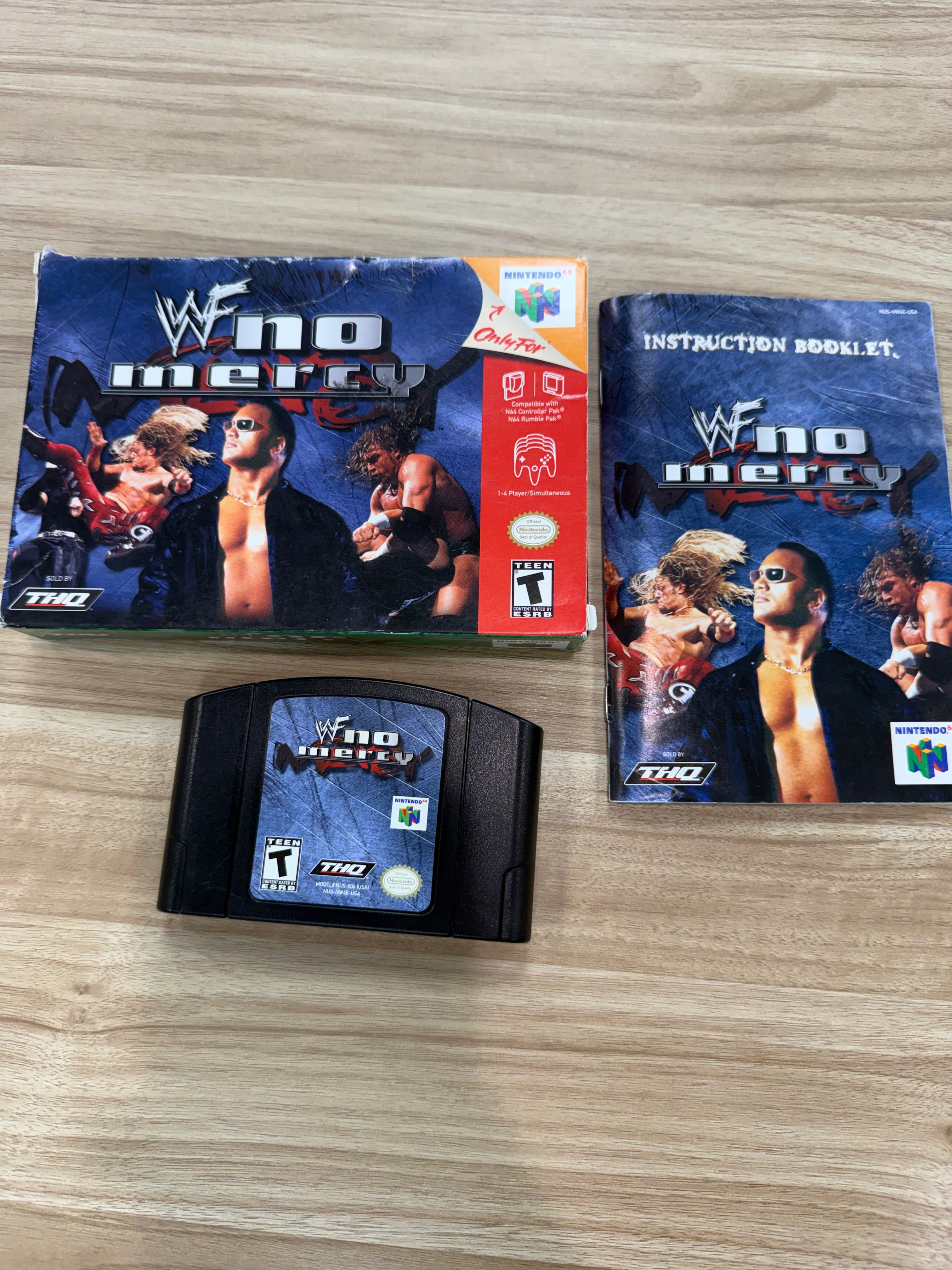 WWF No Mercy - Nintendo N64