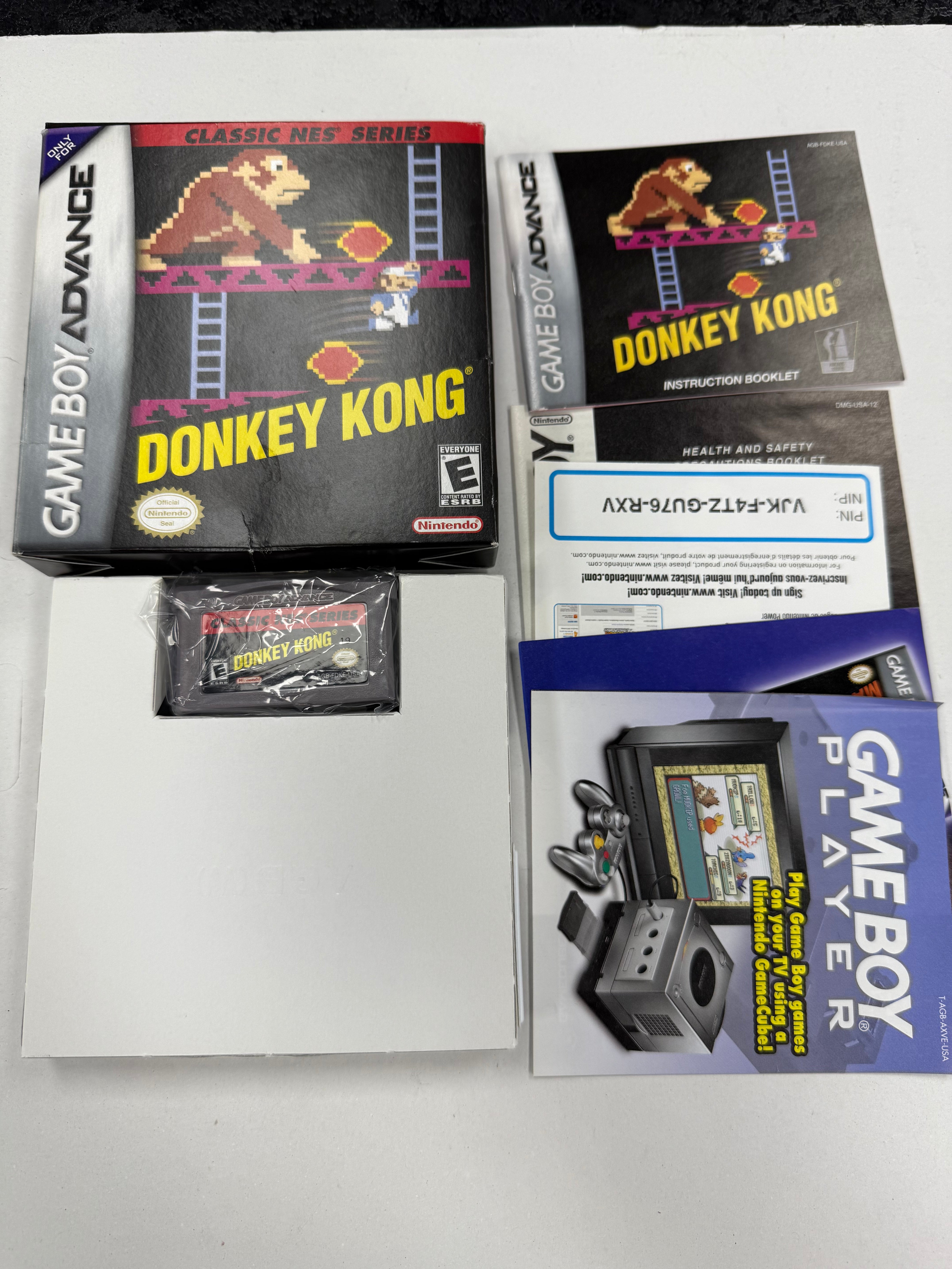 Donkey Kong Classic NES Series - Nintendo Game Boy Advance