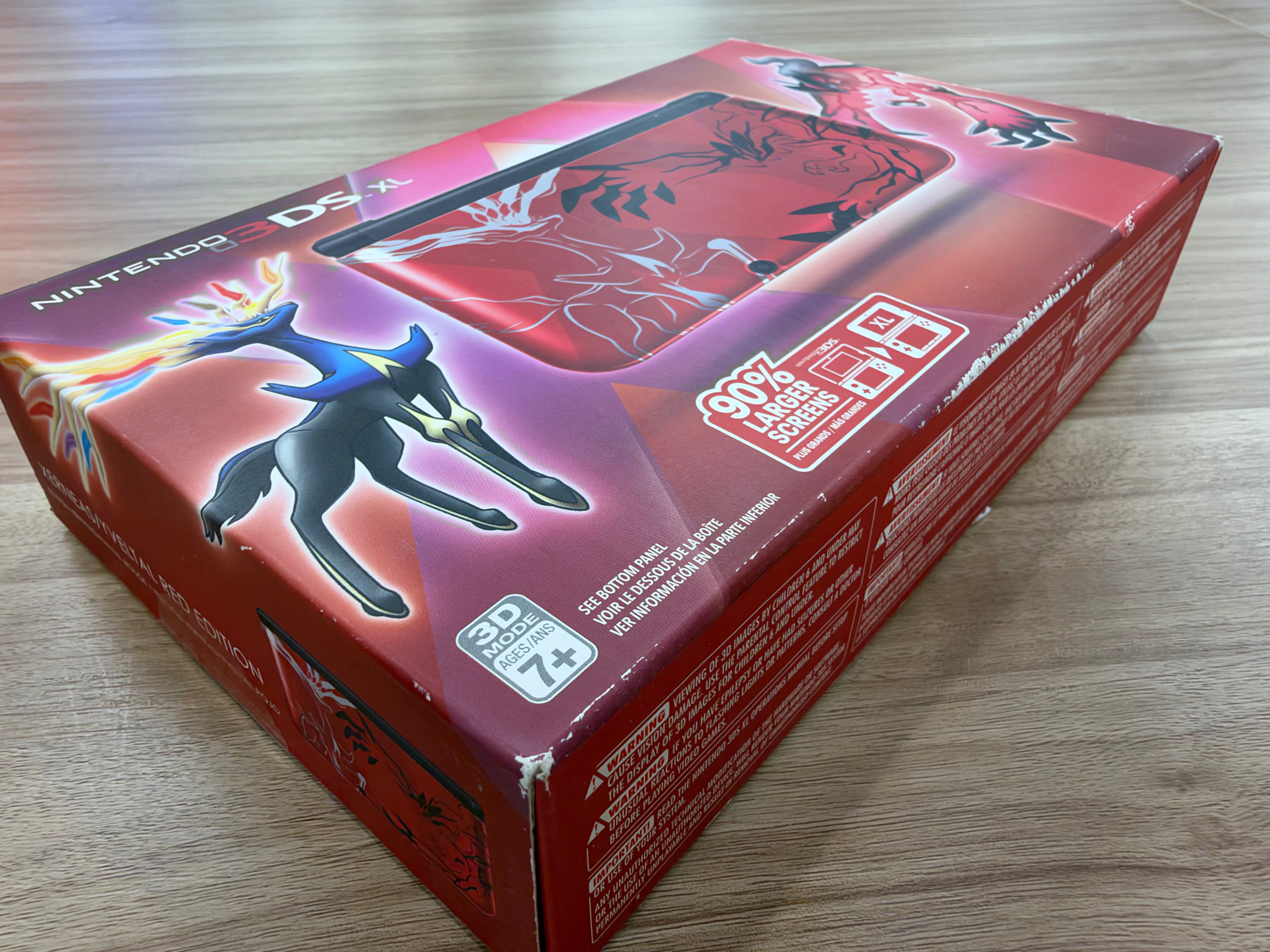 Nintendo Pokémon X & Y Limited Edition 3DS XL (RED) Xerneas + Yveltal