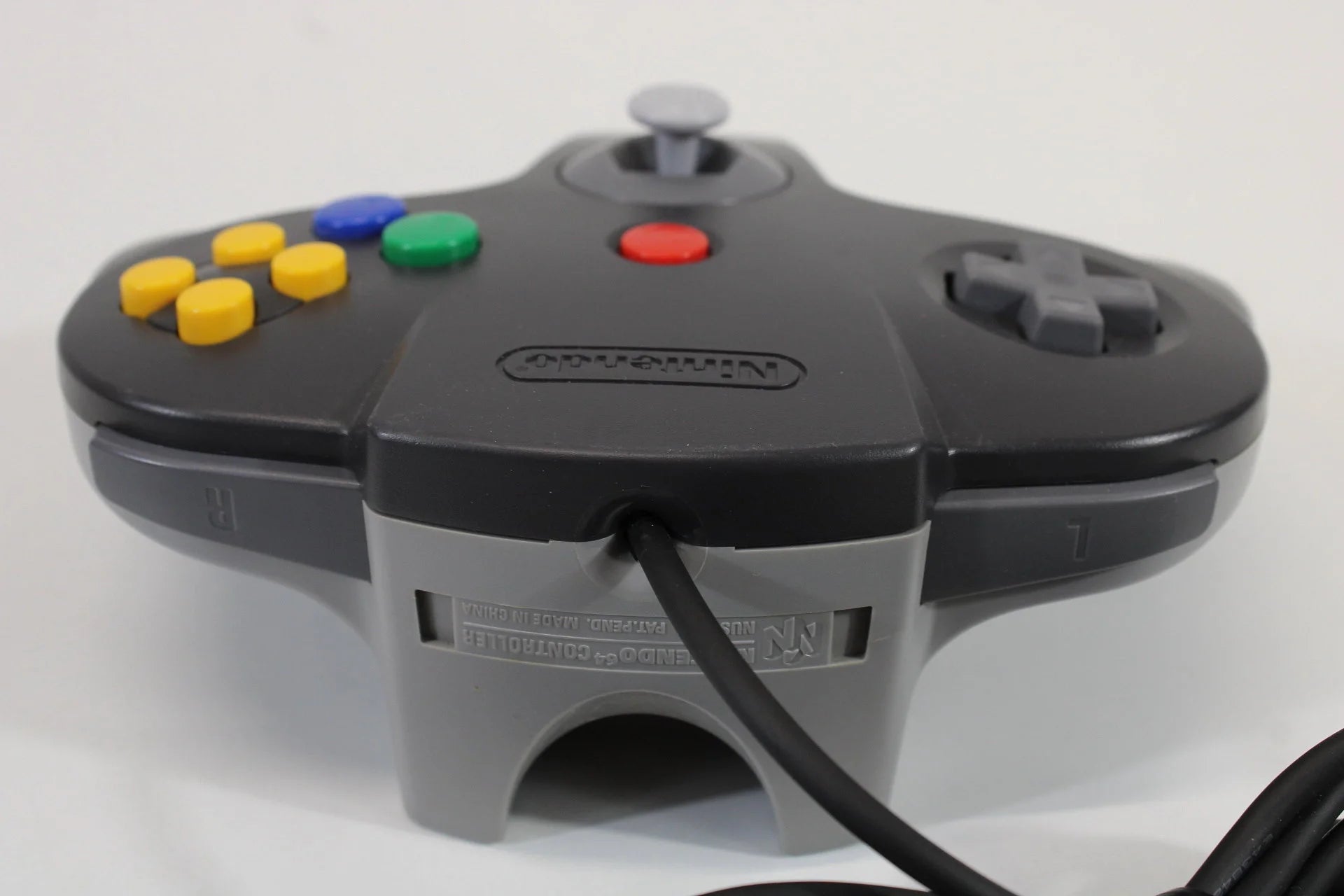 Nintendo N64 Black & Gray Controller (NUS-005)