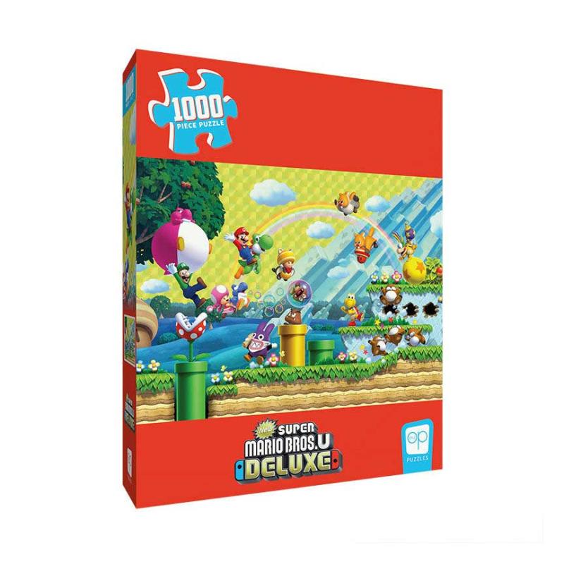 New Super Mario Bros U 1000pc Puzzle - USAopoly