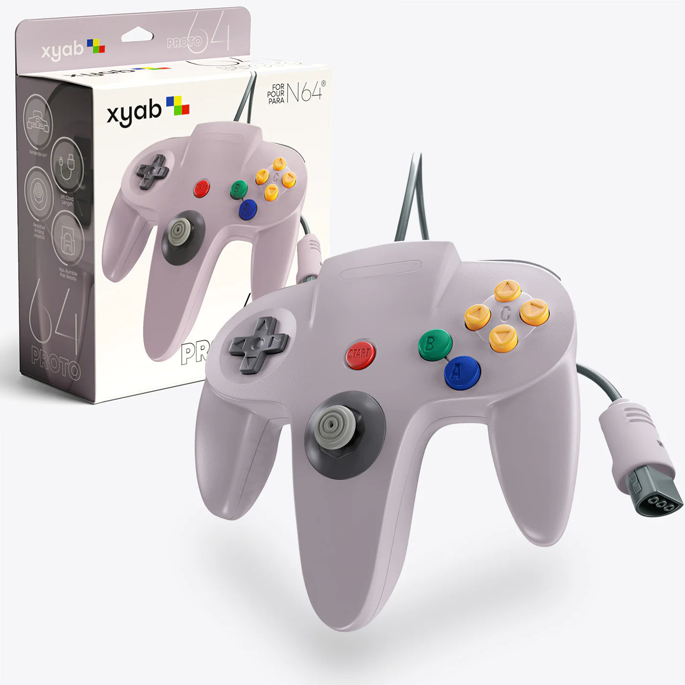 Nintendo N64 Grey Replica Controller