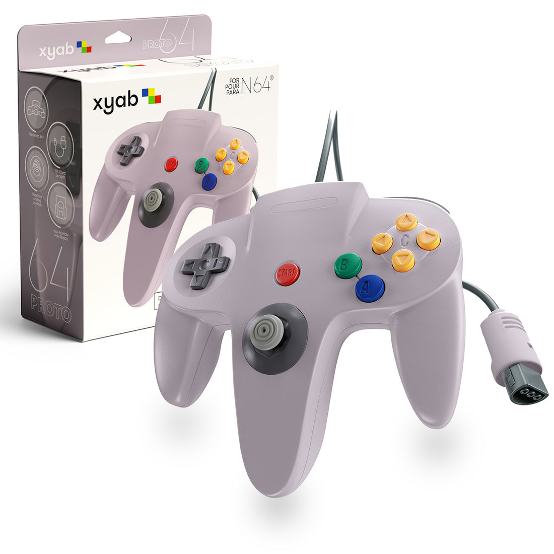 PROTO64 N64 Wired Controllers