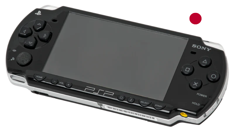 PlayStation Portable Black Model 3000 Handheld Console (Japanese)