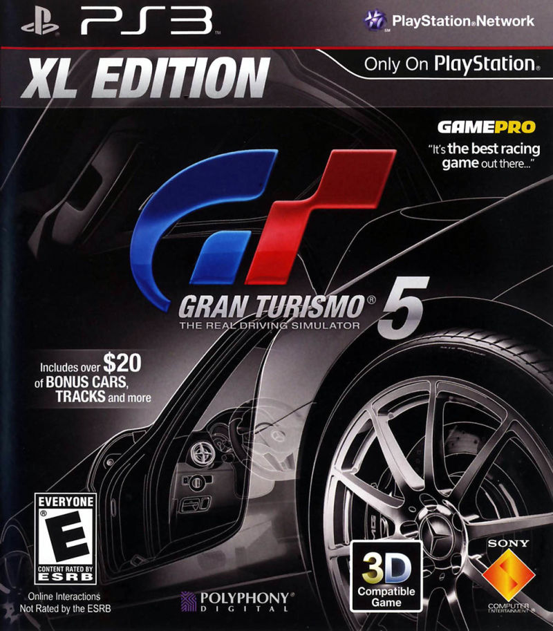 Gran Turismo 5  XL Edition- Sony PlayStation 3 (PS3)