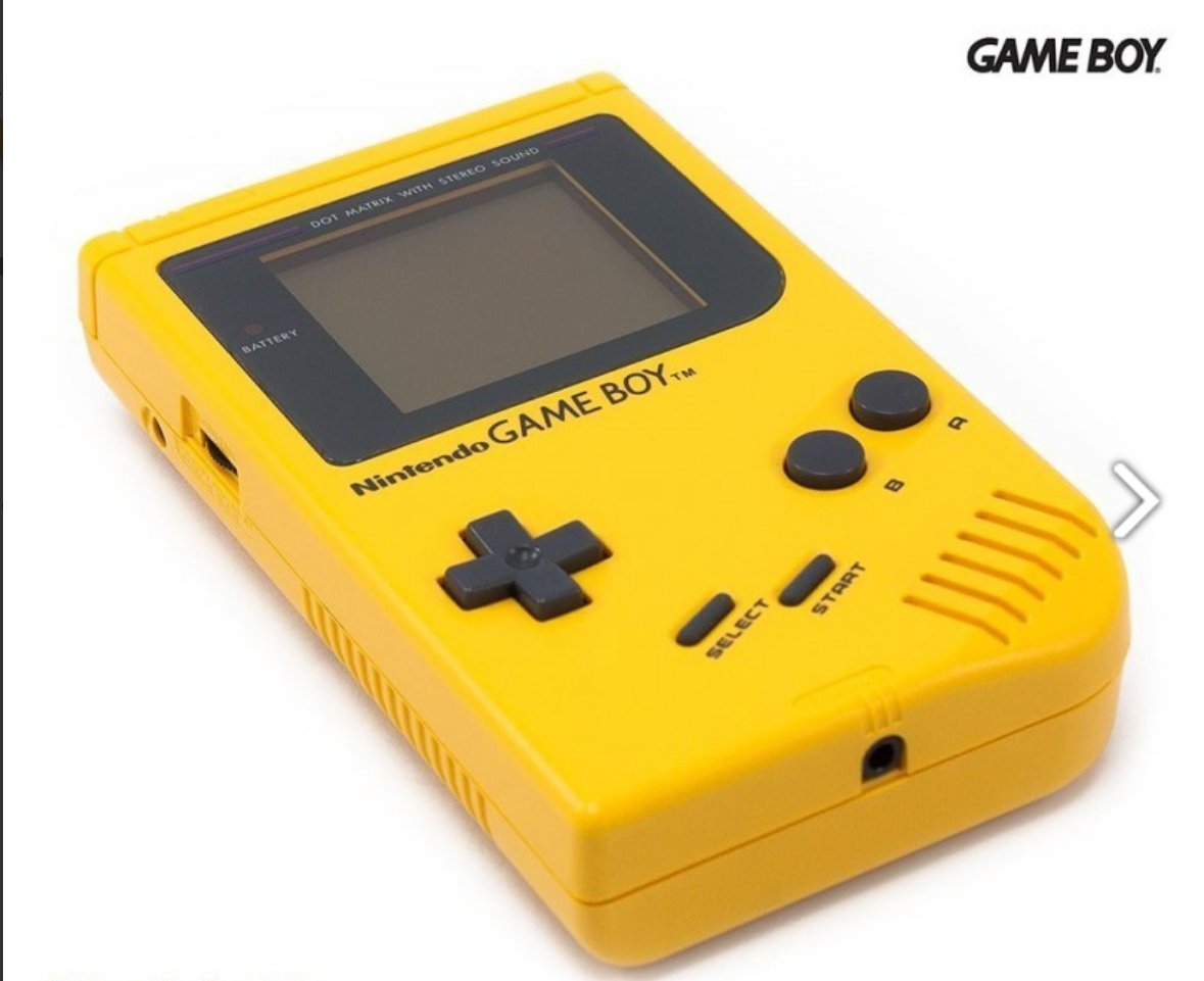Nintendo Game Boy Handheld Console - YELLOW Play it Loud (DMG-01)