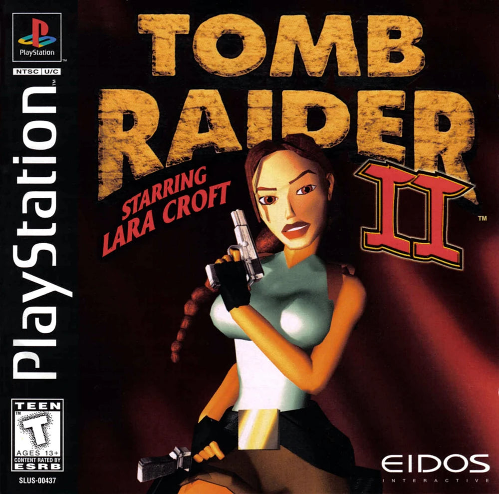 Tomb Raider 2 Sur PS1 - Complet, En Français, état Correct, Version PAL