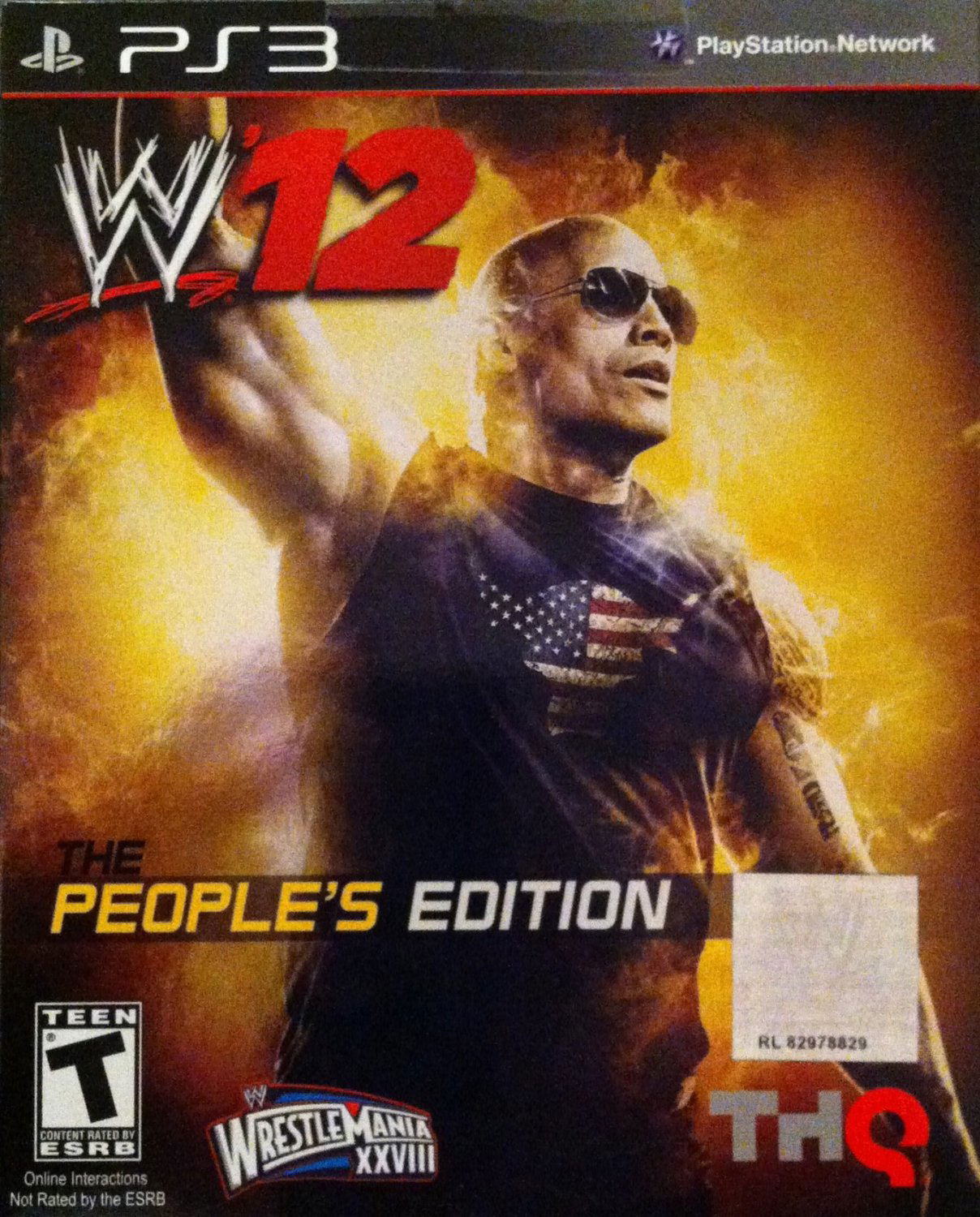 WWE '12 [The People's Edition] - Sony PlayStation 3 (PS3)