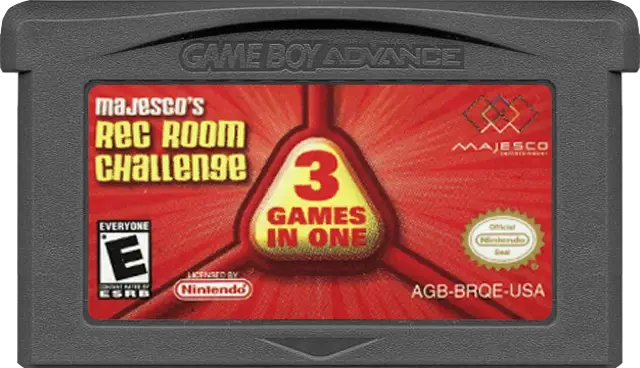3-in-1 Rec Room Challenge - Nintendo Game Boy Advance