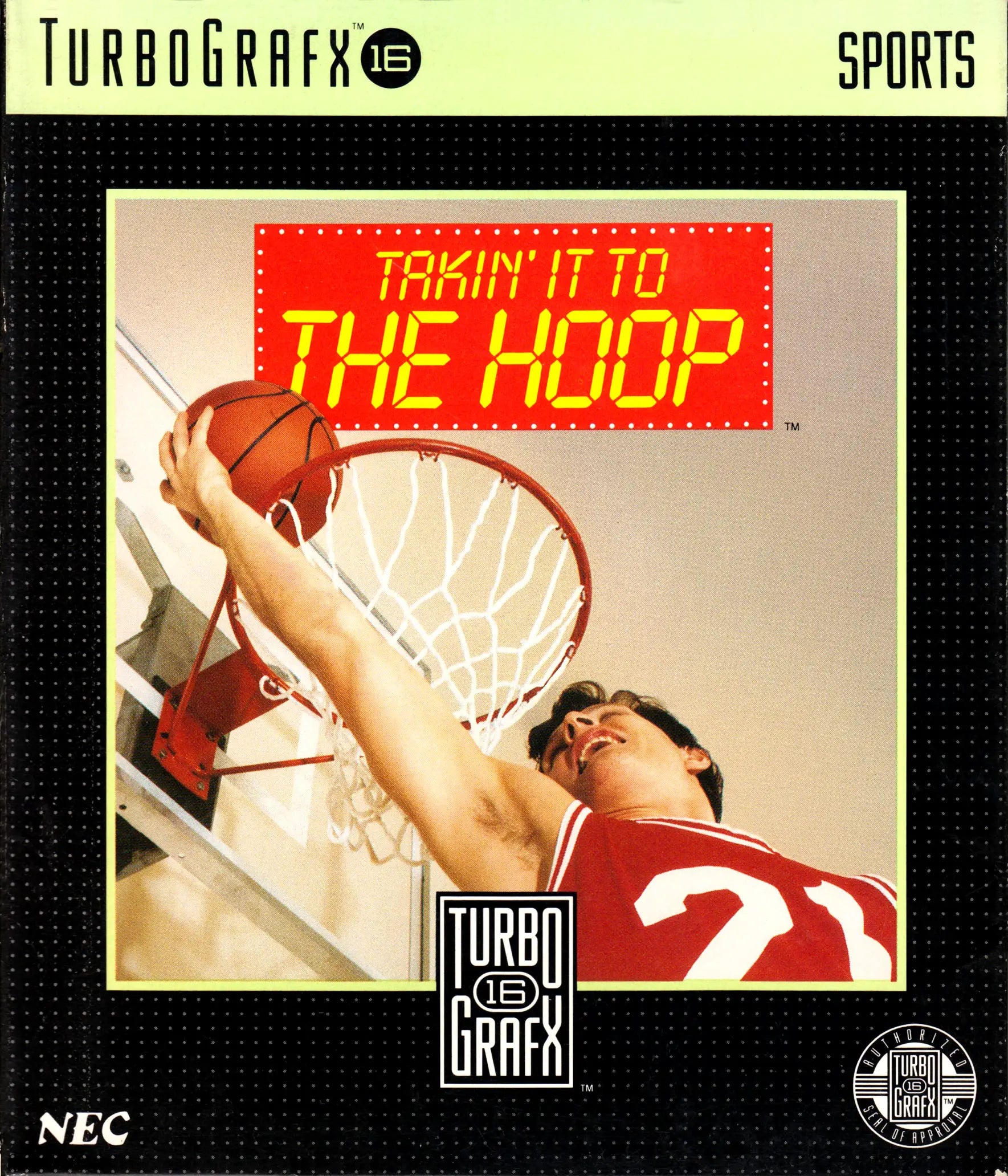Takin it to The Hoop - TurboGraphx 16