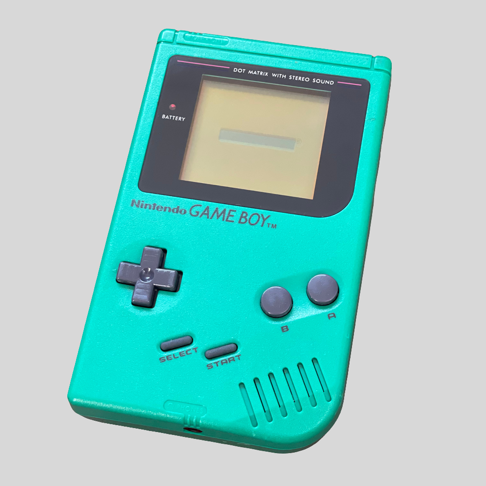 Nintendo Game Boy Handheld Console - Green Play it Loud (DMG-01)