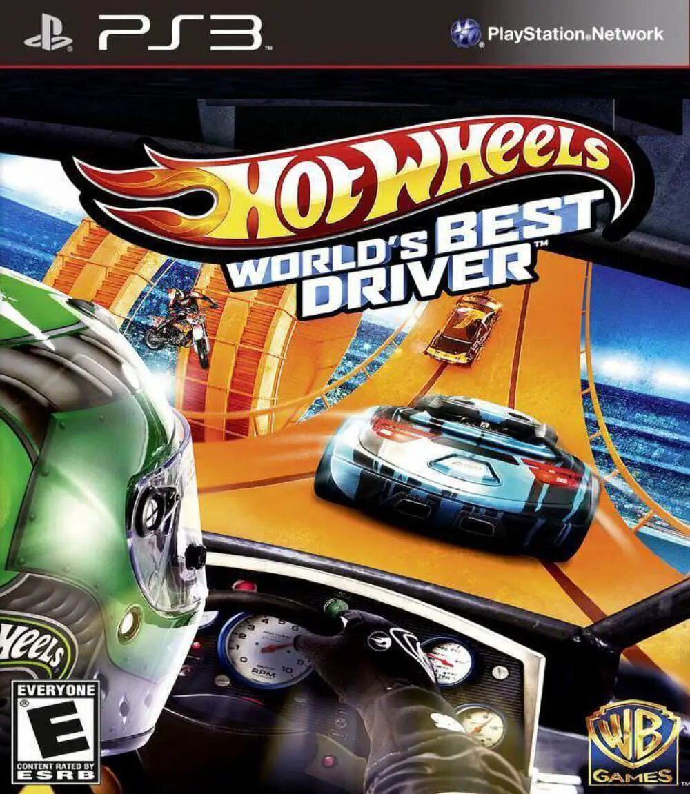 Hot Wheels World's Best Driver - Sony PlayStation 3 (PS3)