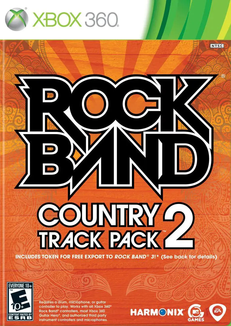 Rock Band Track Pack Country 2 - Microsoft Xbox 360