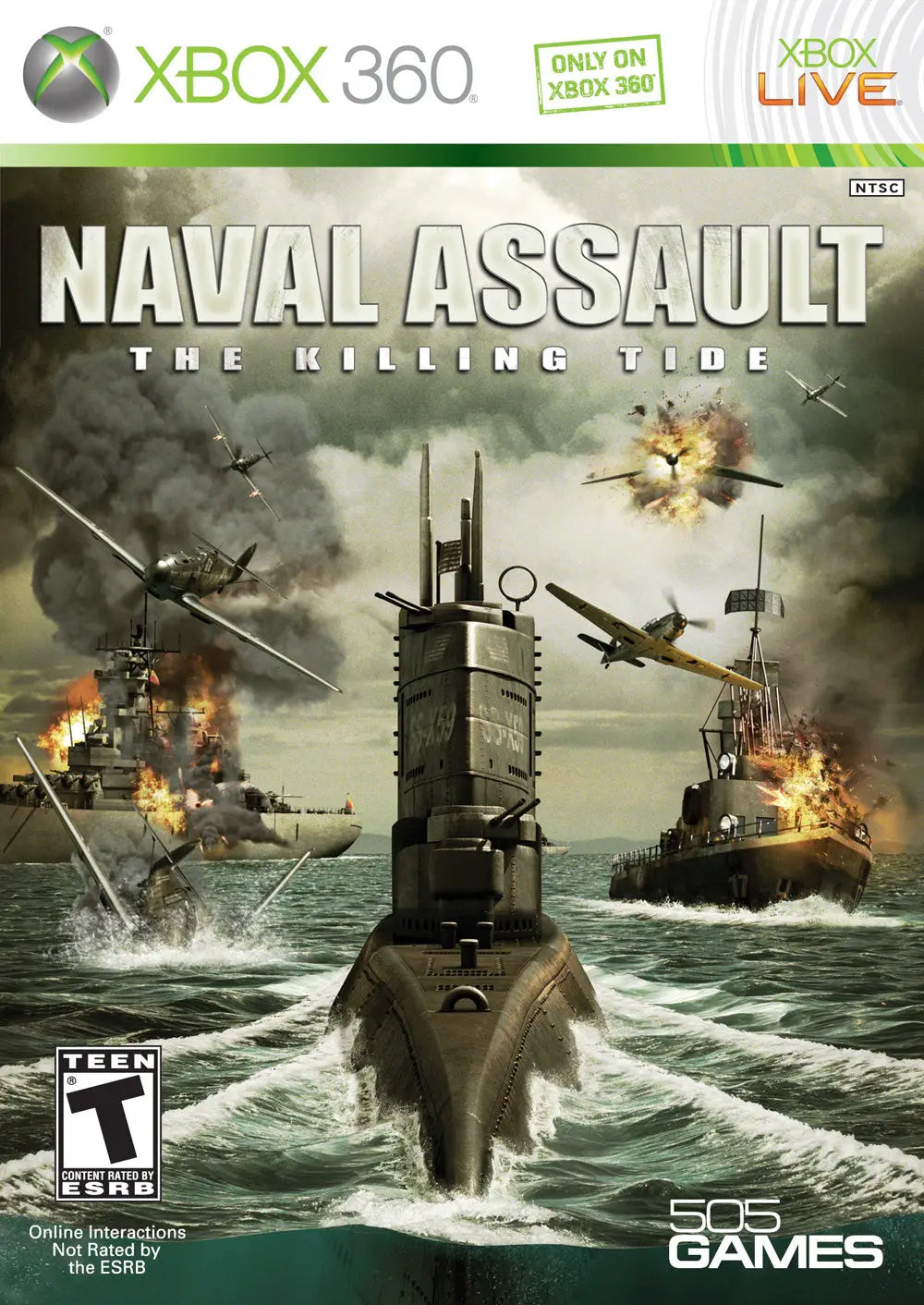 Naval Assault The Killing Tide - Microsoft Xbox 360