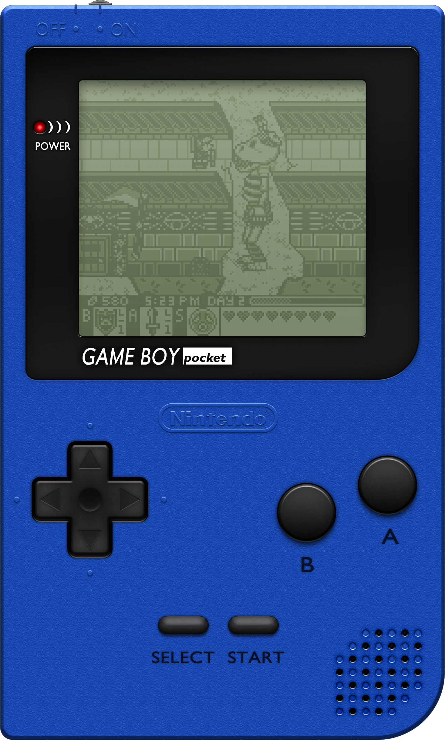Nintendo Game Boy Pocket Handheld Console Blue