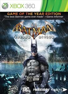 Batman: Arkham Asylum Game Of The Year - Xbox 360