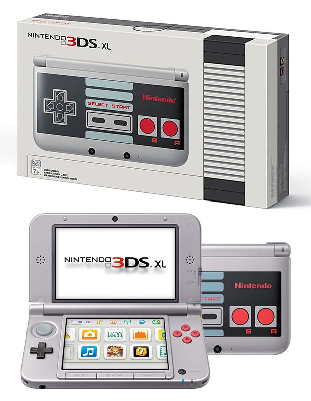 Nintendo 3DS XL NES Edition Handheld Console