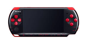 Sony PlayStation Portable PSP God of War Edition Black/Red Model 3000 With Game Handheld Console