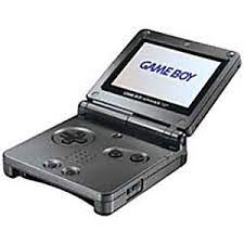 Nintendo Game Boy Advance GBA SP Graphite Handheld Console Ags-101 (Back Lit)