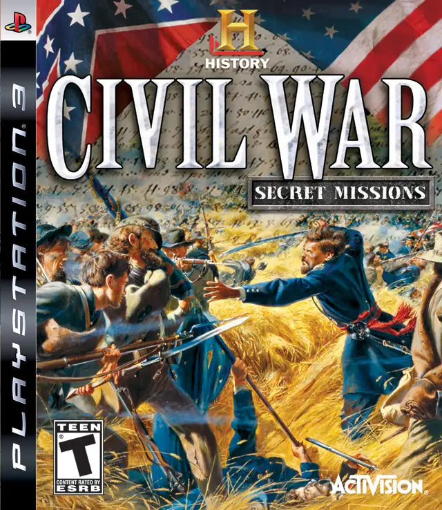 The History Channel Civil War Secret Missions - Sony PlayStation 3 (PS3)
