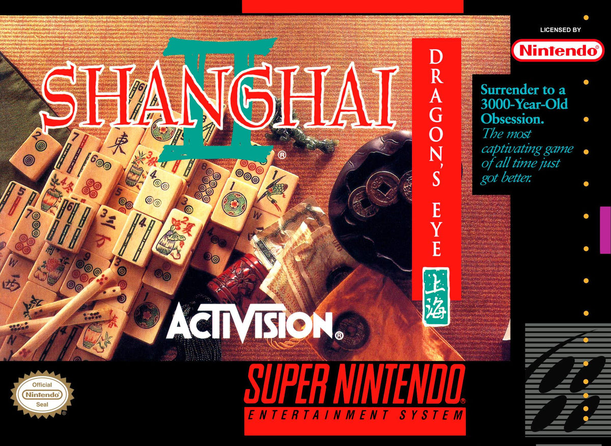 Shanghai II Dragon's Eye - Nintendo SNES