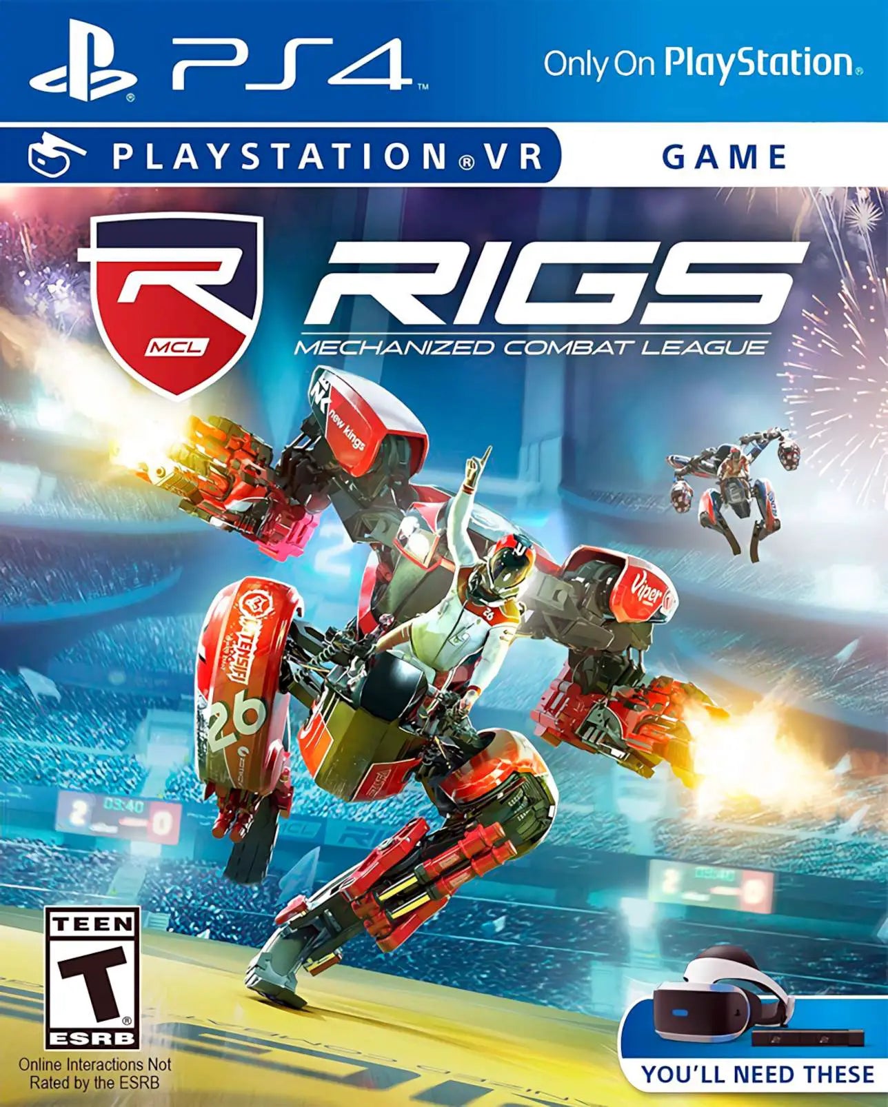 RIGS Mechanized Combat League VR - Sony PlayStation 4 (PS4)